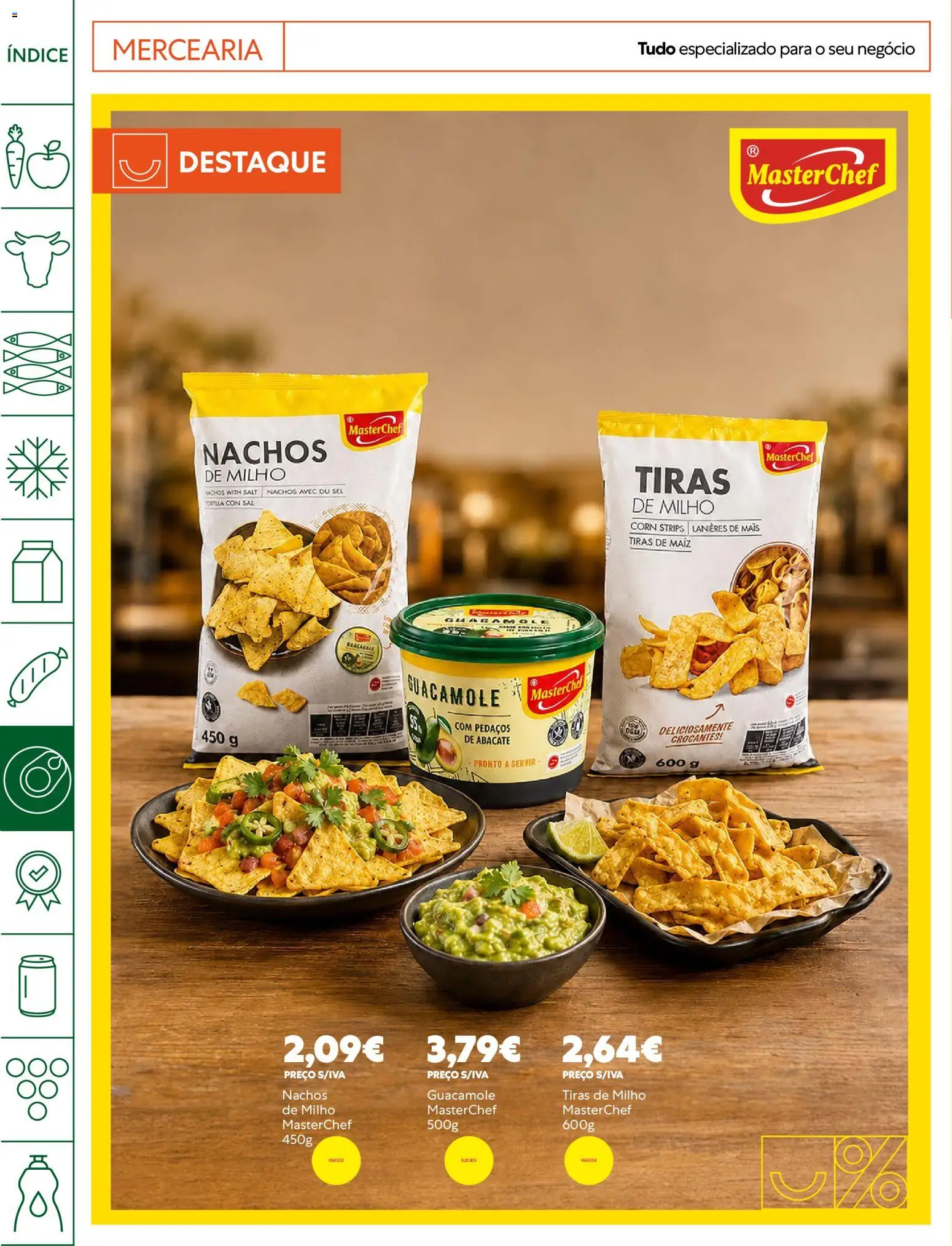 Recheio Horeca │ válido de 14/07/2026 | Página: 18 | Produtos: Sal, Abacate, Milho