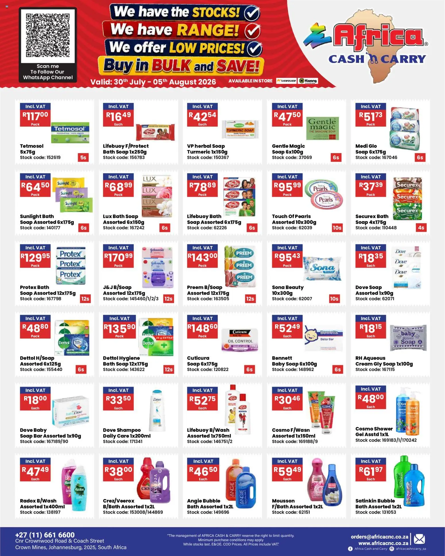 New Africa Cash & Carry catalogue – valid from 30/07/2026 | Page: 8