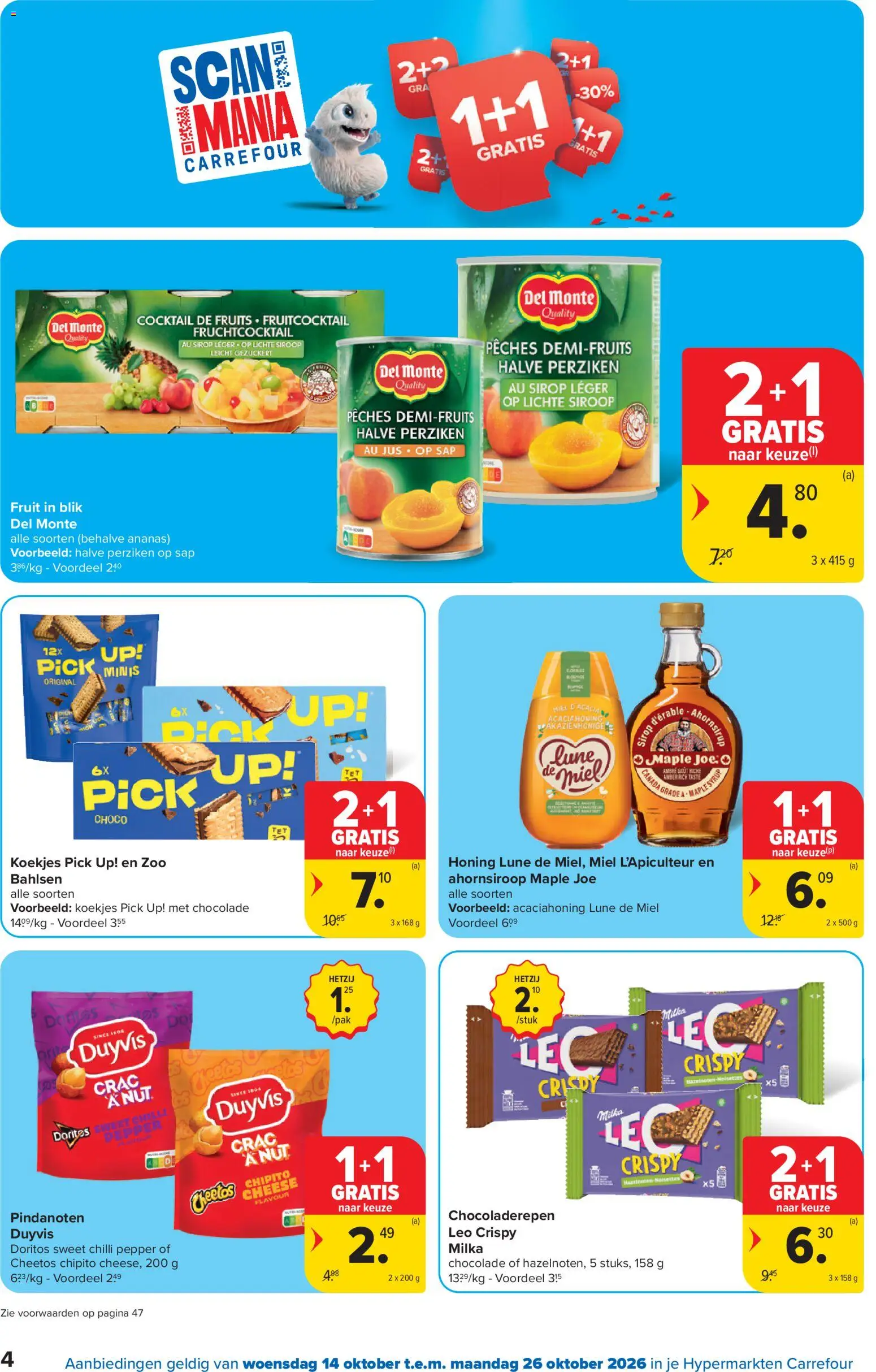 {H1} | Pagina: 4 | Producten: Sap, Ananas, Honing, Chili