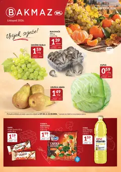 Bakmaz Katalog - Pregled kataloga iz trgovine Bakmaz, vrijedi od 07.10.2026