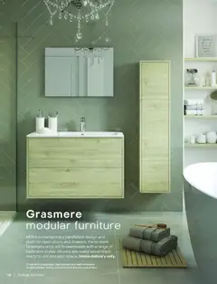 Preview of B&Q - Bathrooms valid from 16.12.2025 | Page: 38 | Products: Door, Doors, Cabinet, Wall cabinet