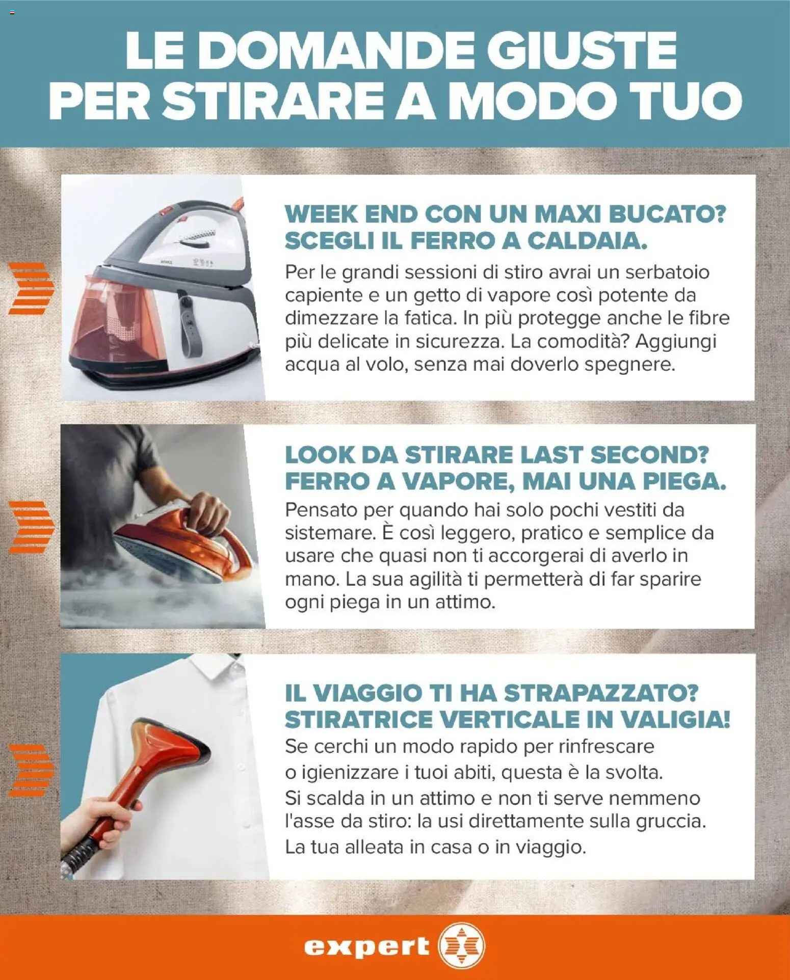 Volantino Expert del 02/07/2026 | Pagina: 2 | Prodotti: Acqua, Valigia