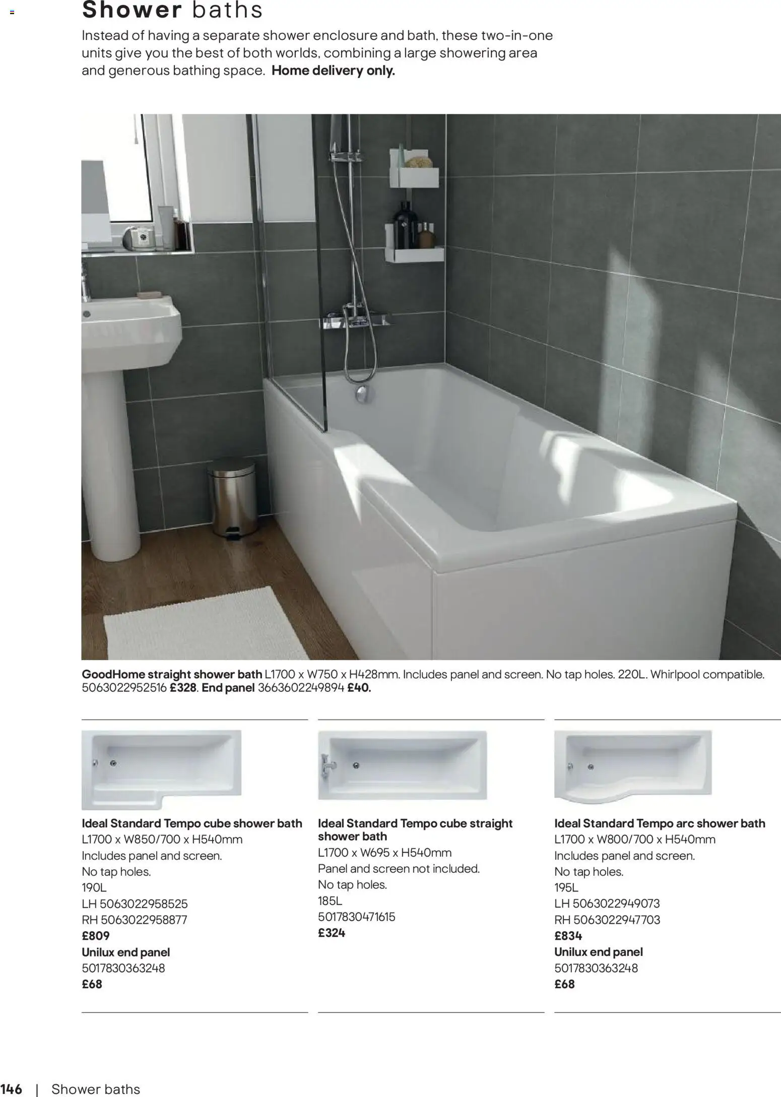 {H1} | Page: 147 | Products: Bath, Shower