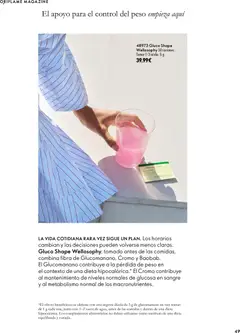Vista previa Oriflame - Catálogo Campaña 14 válido desde el 07/10/2026 | Página: 49 | Productos: Vasos, Peso