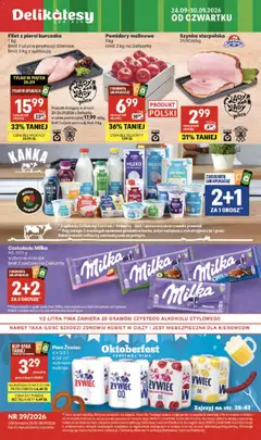 Pogląd oferty "Delikatesy Centrum gazetka - Sklepy Własne" - ważna od 24.09.2026