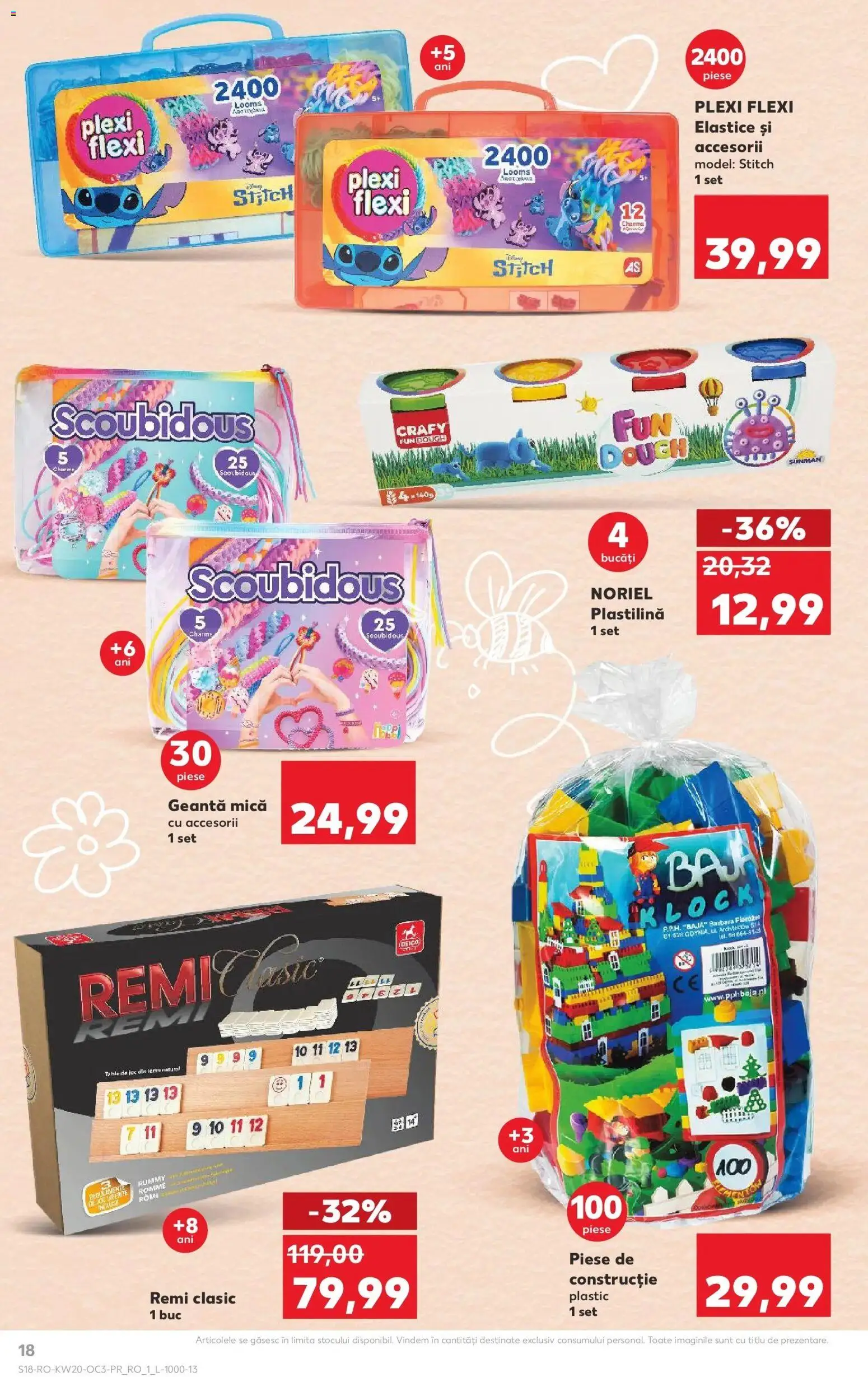Noul catalog Kaufland – valabil de la 13.05.2026 | Pagină: 18 | Produse: Joc, Geantă