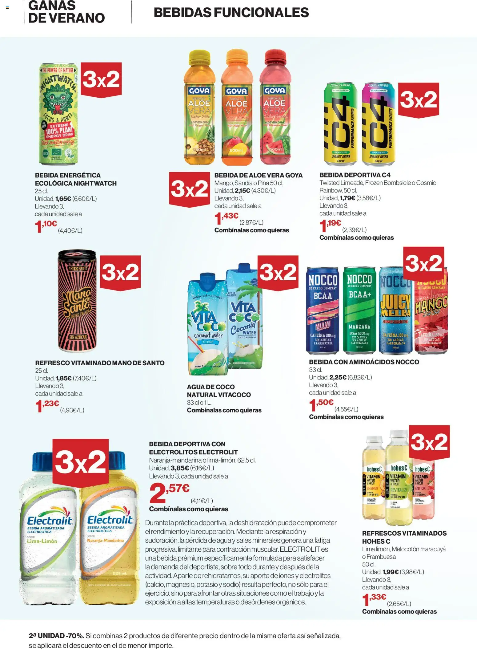 Hipercor - Bebidas Refrescantes │ válido desde el 04.06.2026 | Página: 8 | Productos: Lima, Τυρόπιτα, Manzana, Ρούτερ