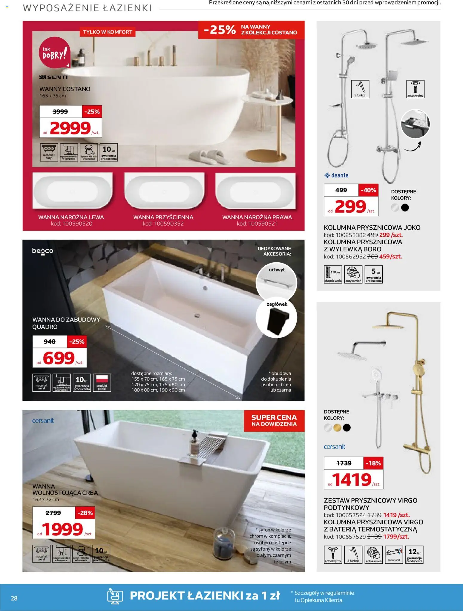 Komfort gazetka od 12.08.2026 | Strona: 28 | Produkty: Bateria