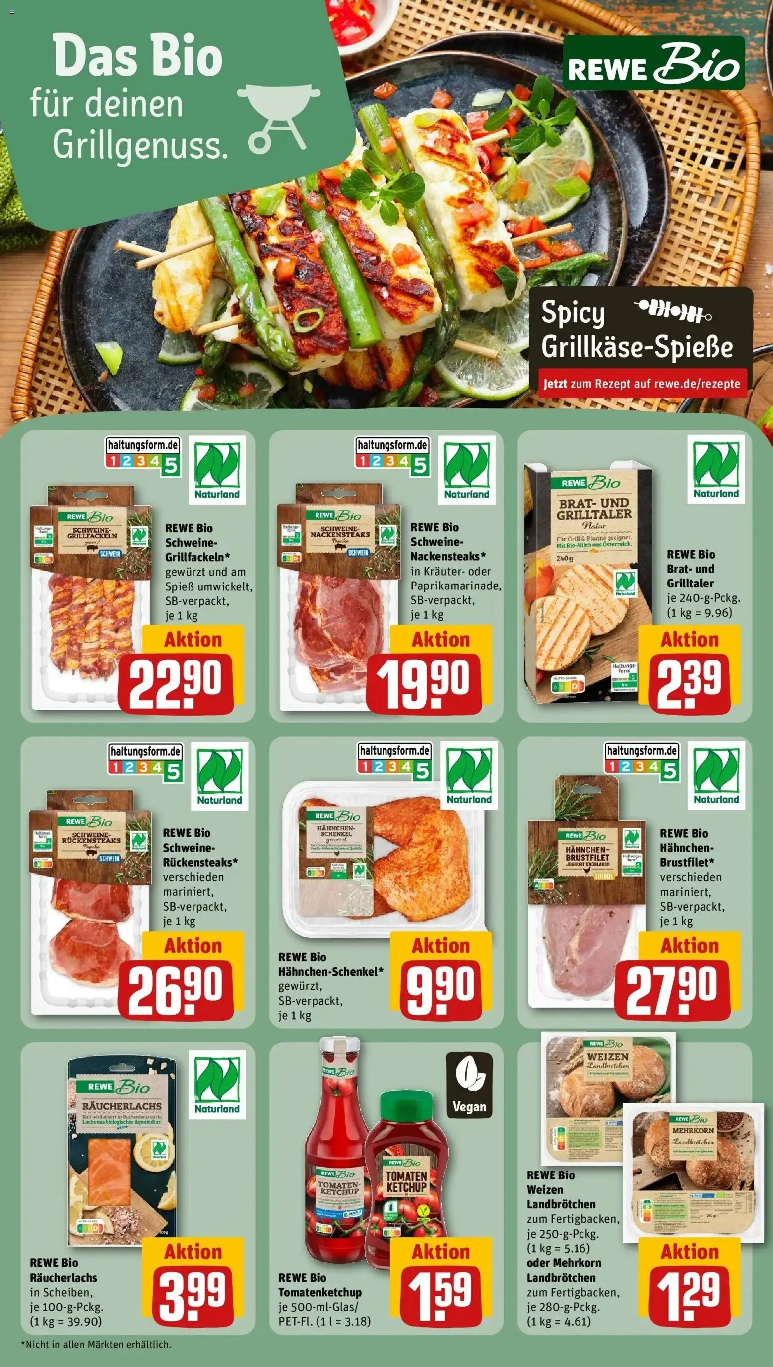 Rewe Prospekt Gechingen – gültig ab 01.06.2026 | Seite: 18 | Produkte: Hahnchen, Tomaten, Lachs, Räucherlachs