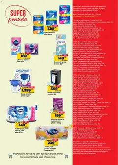 Senta Promet katalog - pregled Senta Promet kataloga - važi od 01.07.2026 | Strana: 16 | Proizvode: Toalet papir, Kolica, Piletina, Breskva