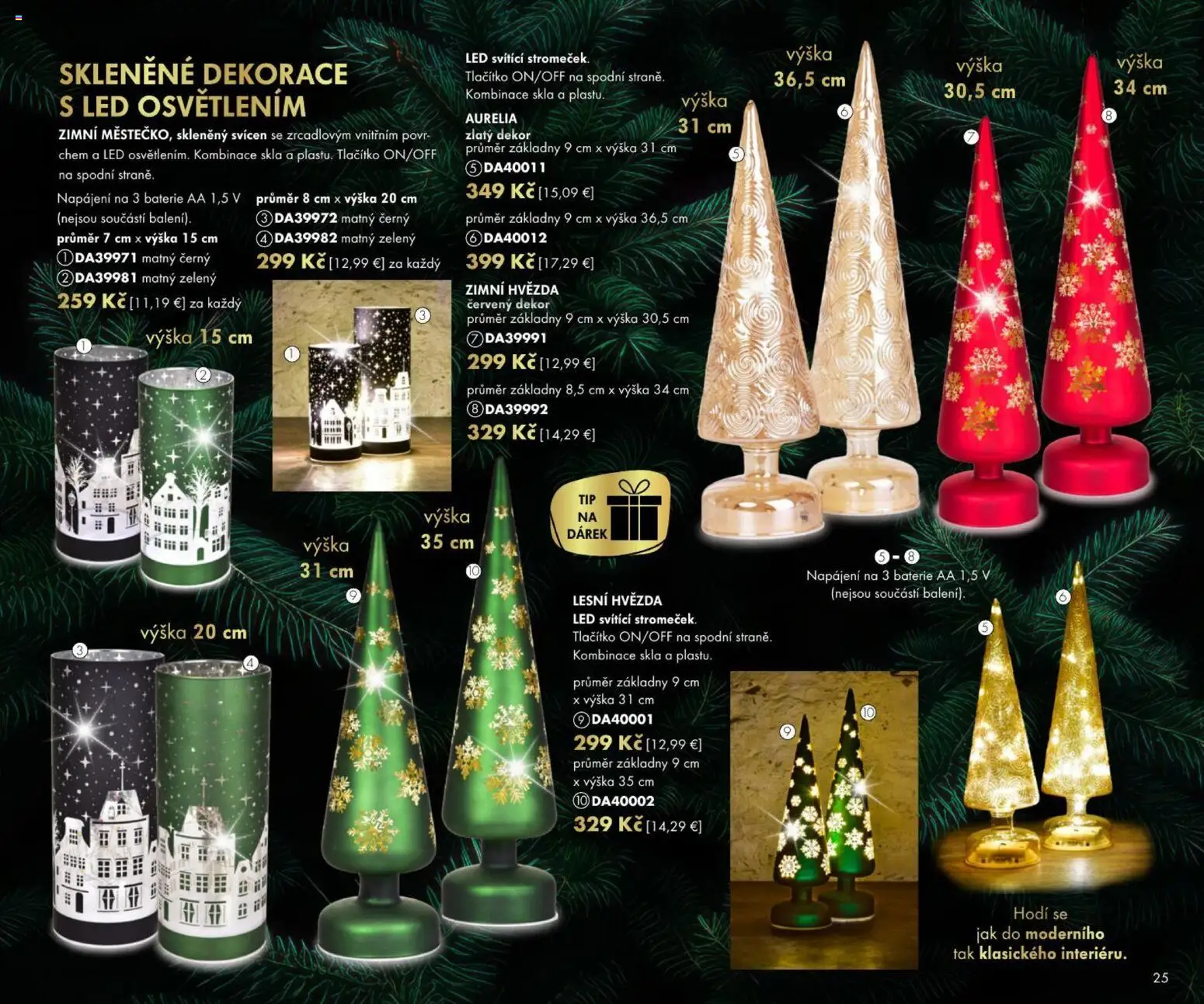 Nové Dedra akcie – leták je platný od 01.10.2026 | Strana: 25 | Produkty: Led, Batérie