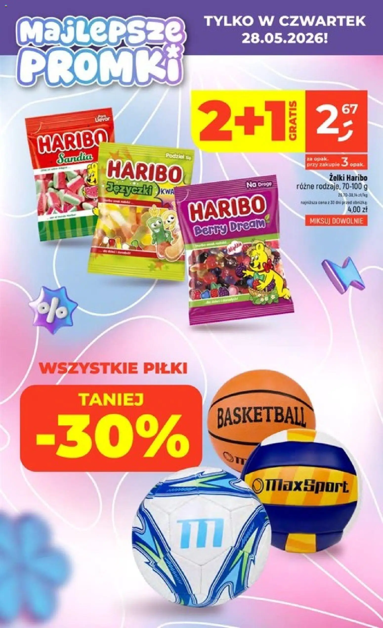 Dealz gazetka od 28.05.2026 | Strona: 2 | Produkty: Żelki haribo, Żelki