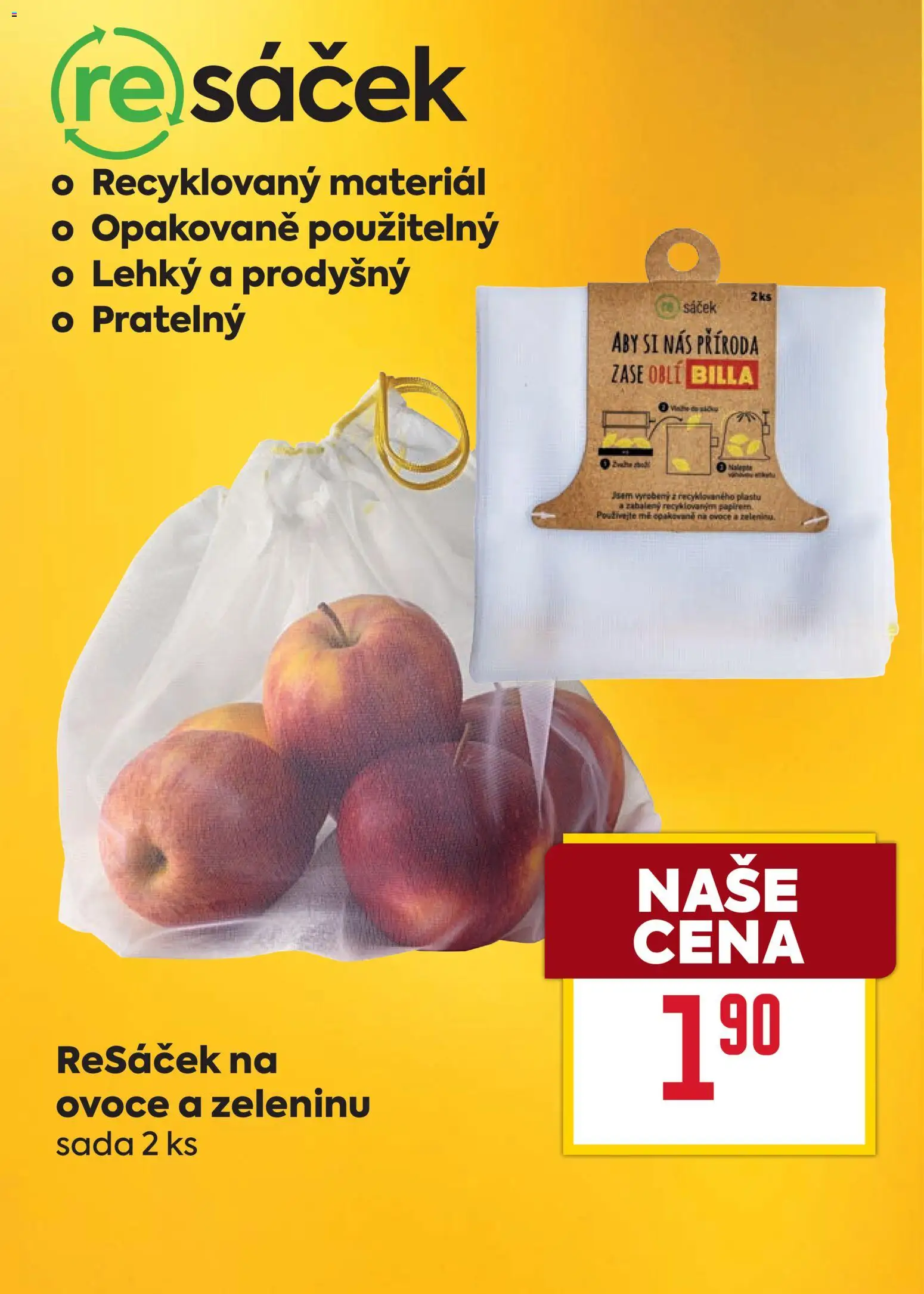 Billa Velký leták od 13.05.2026 | Strana: 12 | Produkty: Ovoce, Sáček
