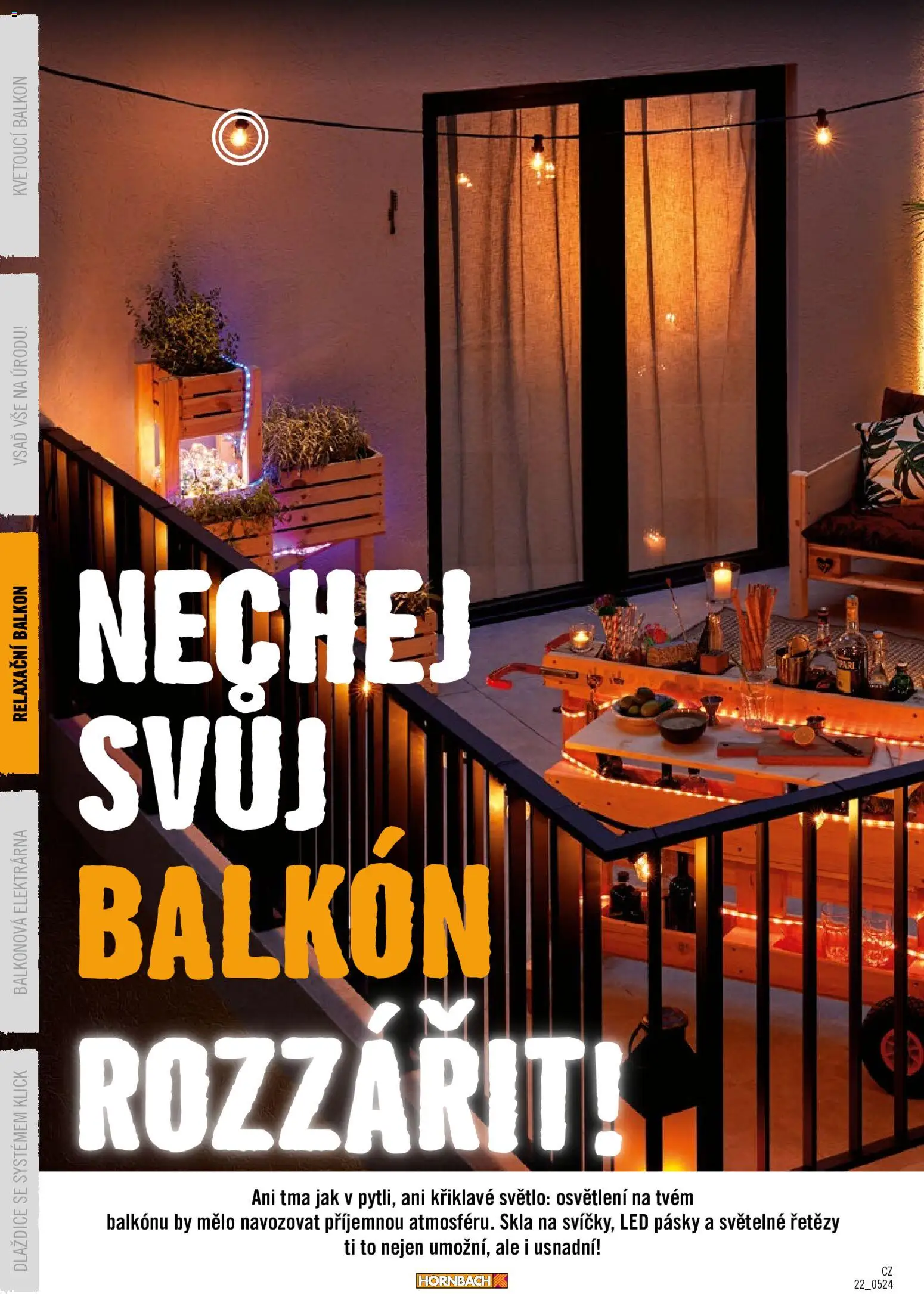 HORNBACH leták - Balkón od 01.01.2026 | Strana: 20 | Produkty: LED