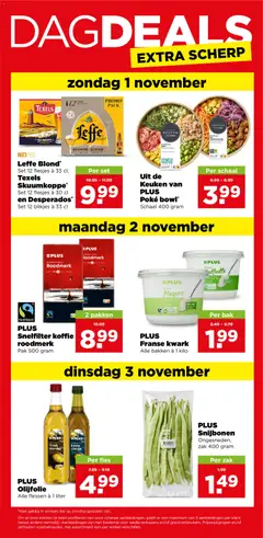 PLUS Franse kwark, Alle bakken à 1 kilo - Voorbeeld van een folder van Plus, geldig van 28-10-2026 | Pagina: 46