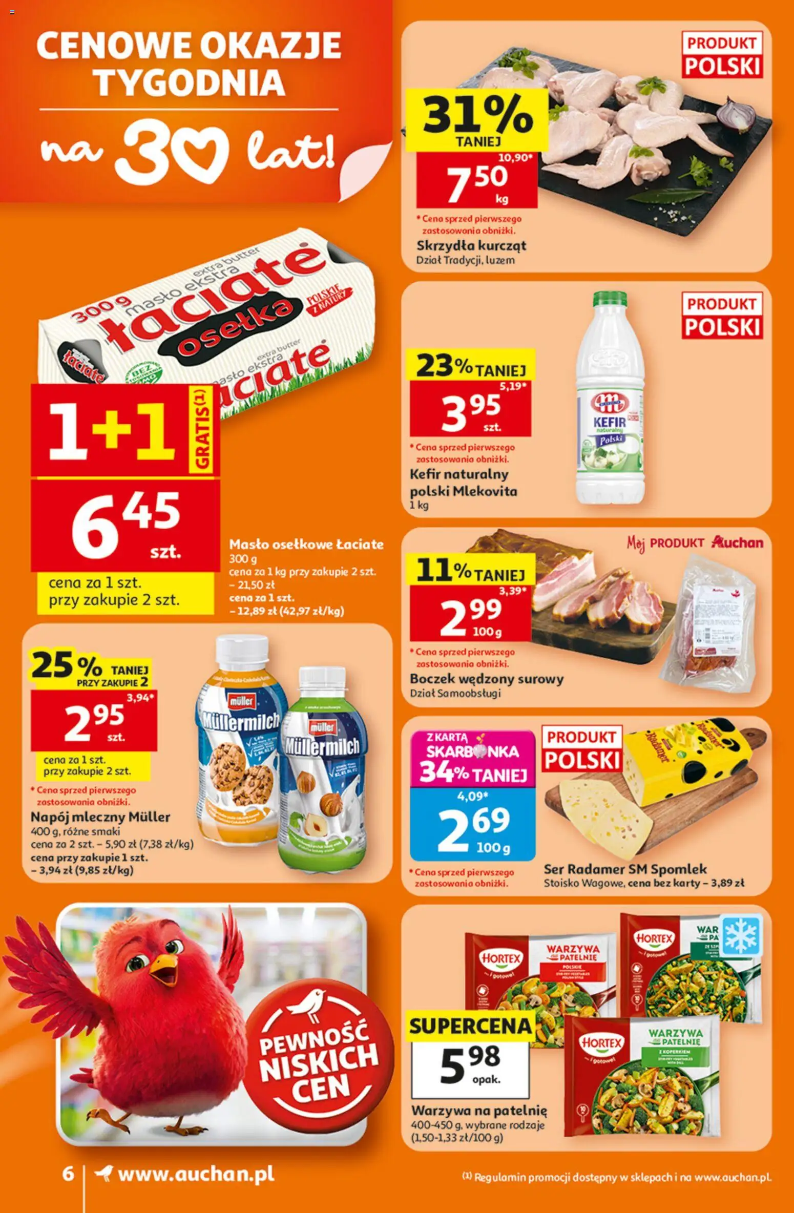 Auchan gazetka od 05.06.2026 | Strona: 6 | Produkty: Karta, Osełka, Patelnie, Ser