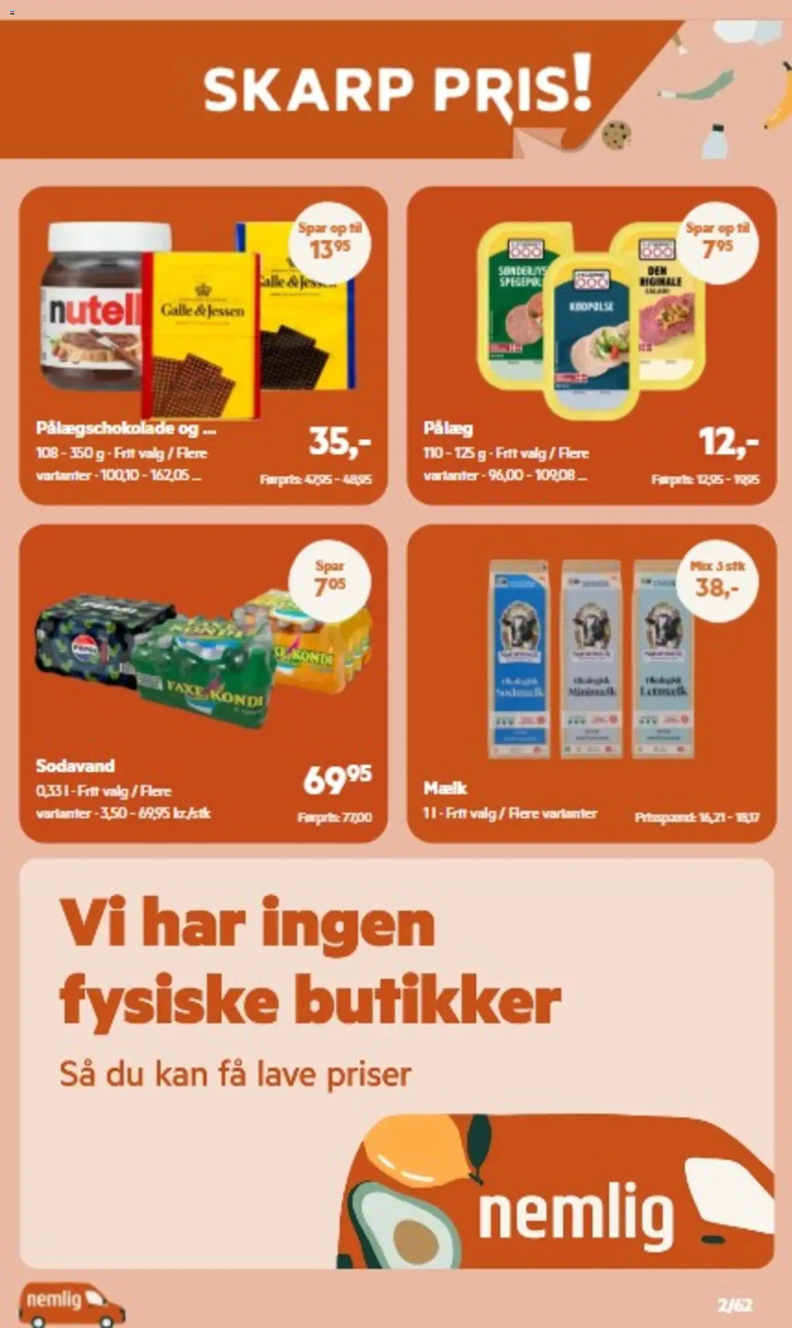 Nemlig tilbudsavis – gyldig fra 30/09/2026 | Side: 4 | Produkter: Mælk, Sodavand, Pålæg, Pålægschokolade