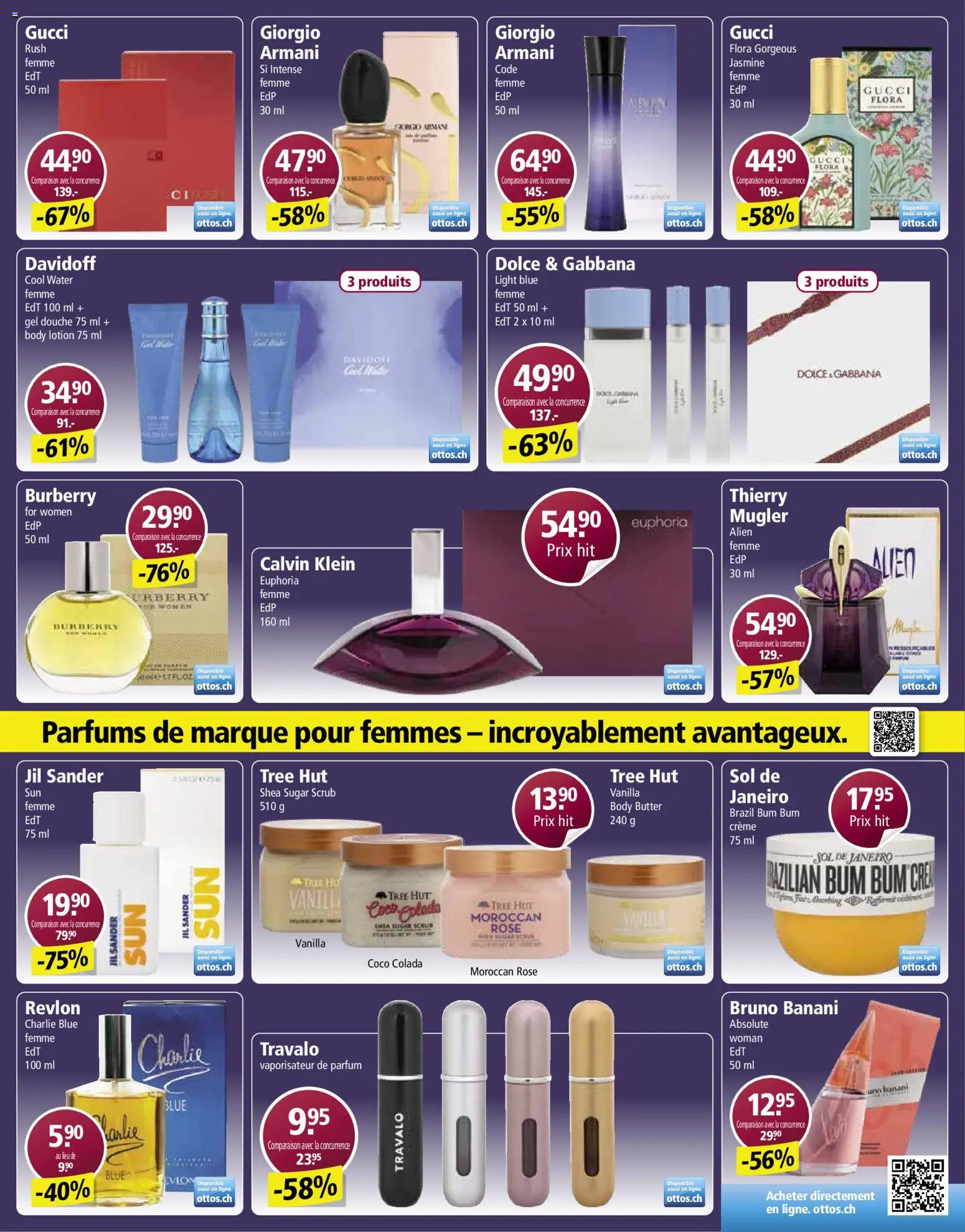 Otto's aktionen Spécial marques – gültig ab 19.10.2026 | Seite: 3 | Produkte: Parfüm, Body Lotion, Hut, Creme