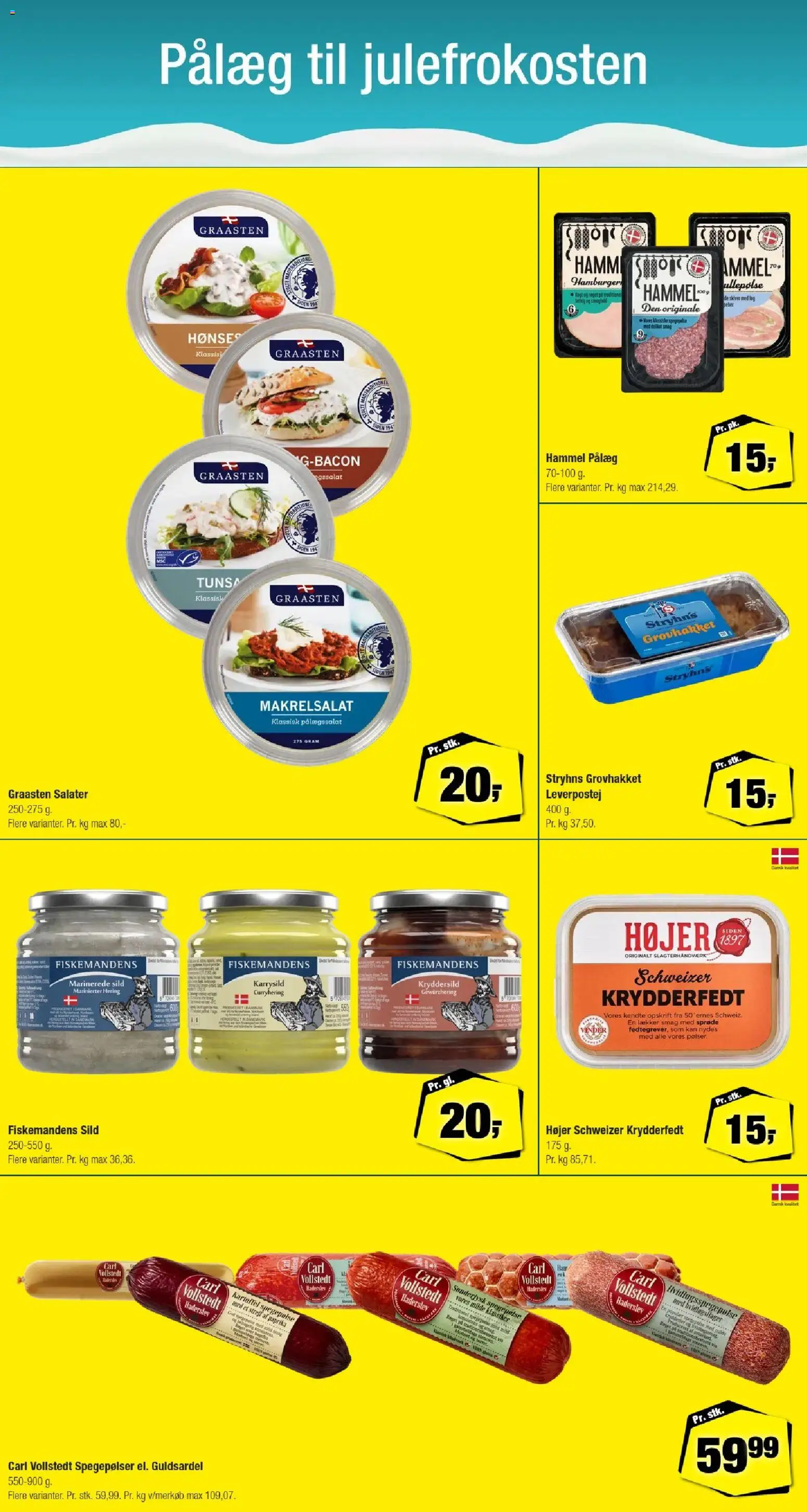 Calle tilbudsavis – gyldig fra 23/10/2026 | Side: 8 | Produkter: Pålæg, Sild, Søm, Paprika