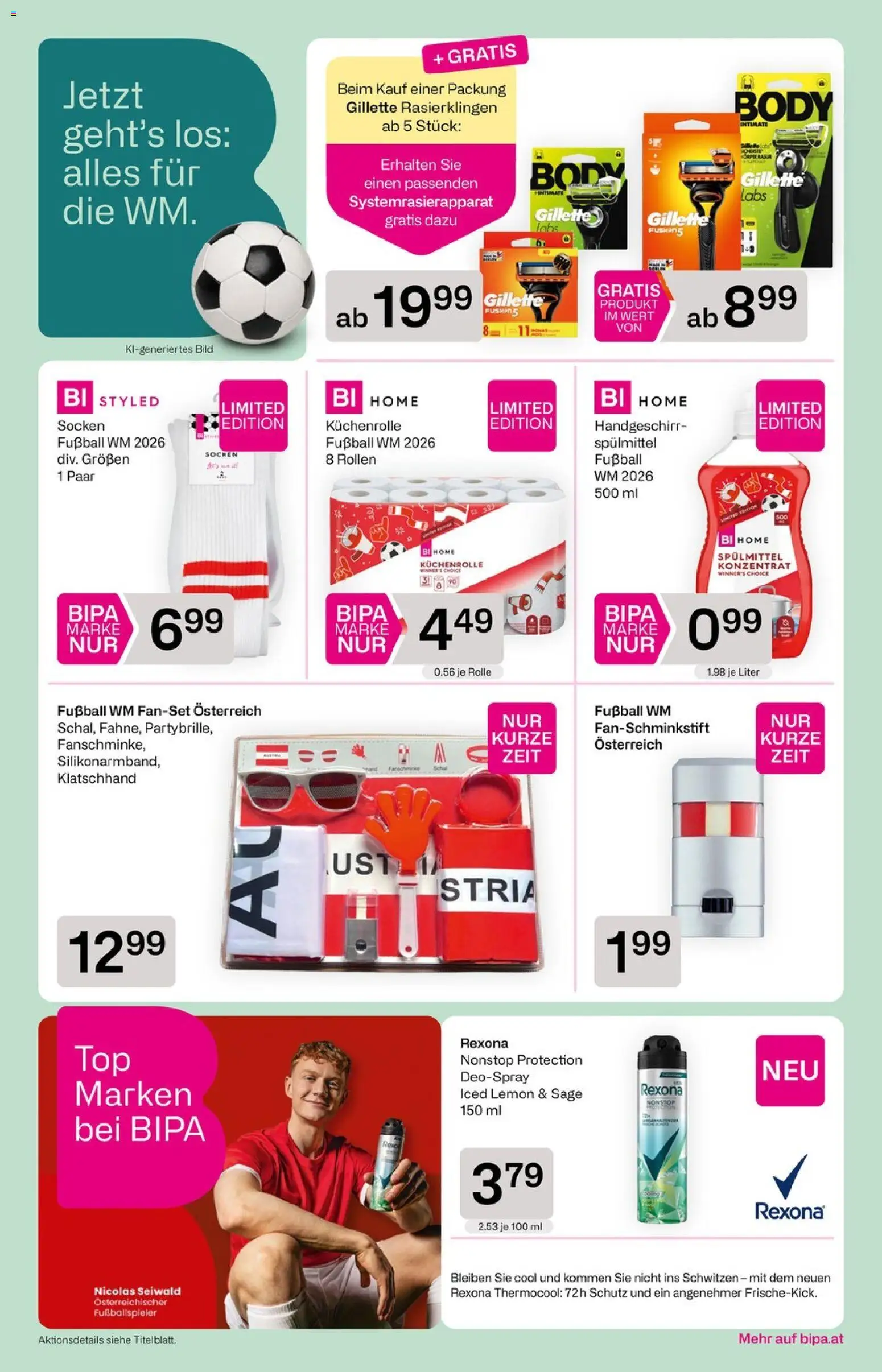 Bipa Flugblatt gültig ab 11.06.2026 | Seite: 6 | Produkte: Socken