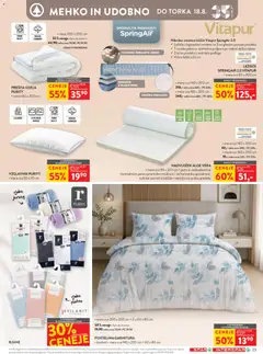Spar katalog akcije – veljaven od 05.08.2026 | Stran: 33 | Izdelki: Prešita odeja, Nadvložek, Odeja, Top doble cara