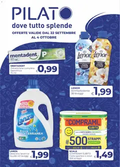 Anteprima del volantino Pilato volantino valido a partire dal 22/09/2026