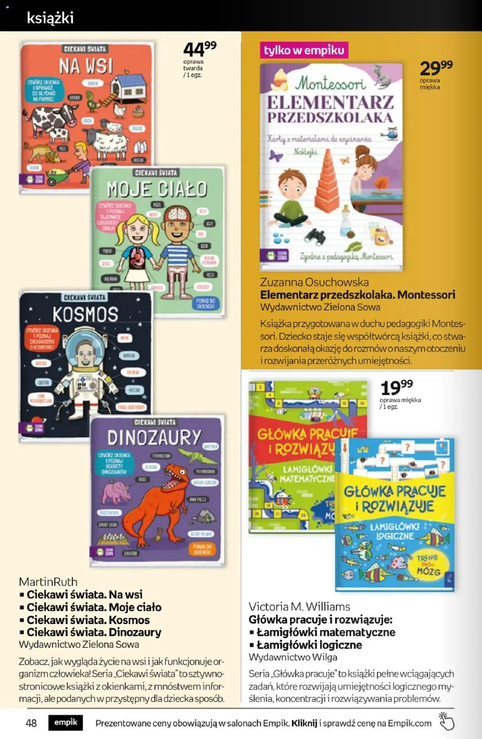 Empik promocje od 12.08.2026 | Strona: 48 | Produkty: Książki