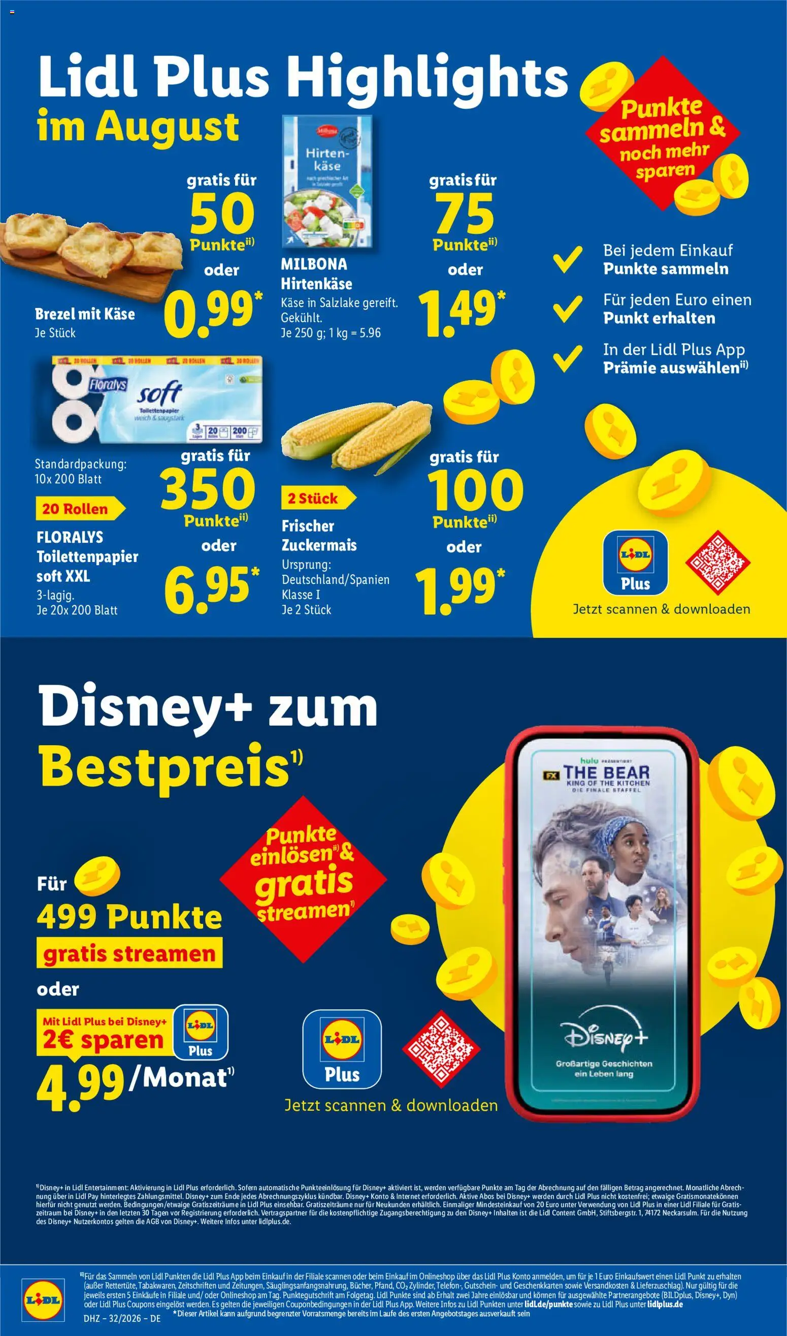 Lidl Německo leták od 03.08.2026 | Strana: 68 | Produkty: Milbona, Kaše