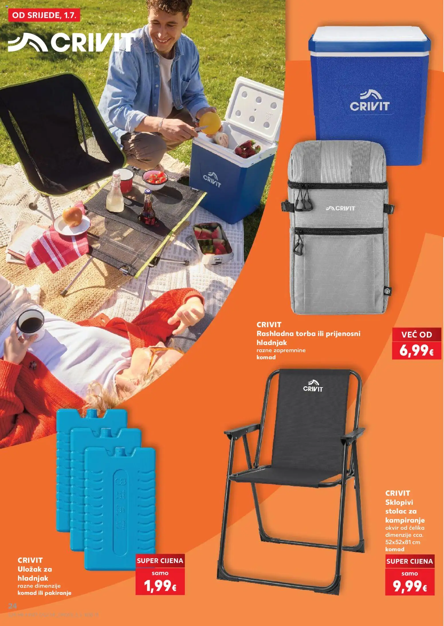 Kaufland katalog | vrijedi od 01.07.2026 | Stranica: 24 | Proizvodi: Torba, Hladnjak