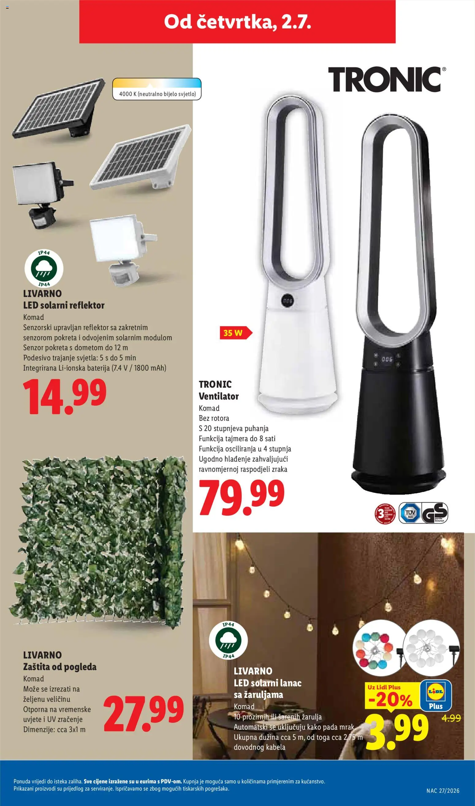 Lidl katalog | vrijedi od 29.06.2026 | Stranica: 45