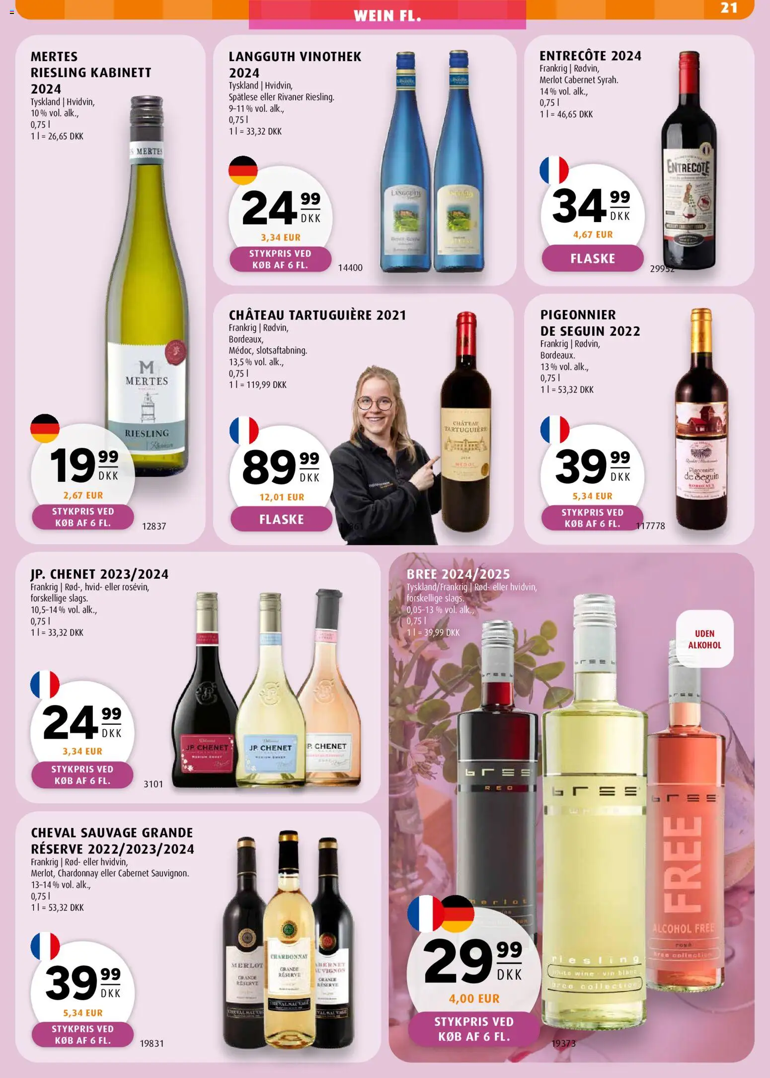 Scandinavian Park tilbudsavis – gyldig fra 21.05.2026 | Side: 25 | Produkter: Vin, Entrecote