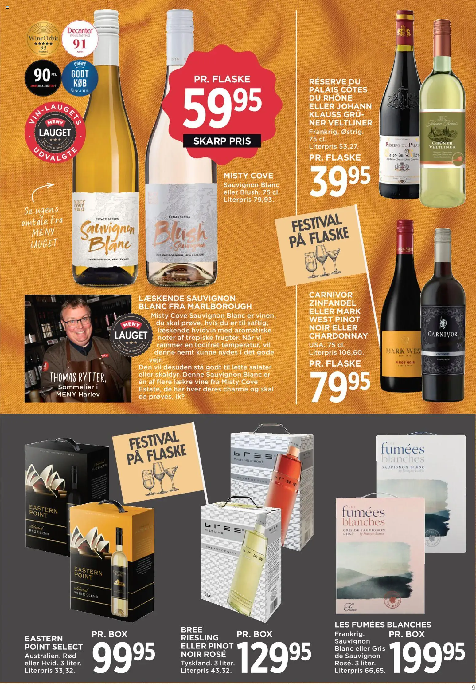 Meny tilbudsavis – gyldig fra 29.05.2026 | Side: 9 | Produkter: Rammer, Blush, Vin