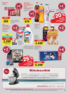 Spar akciós újság - amely érvényes a következő dátumtól: 2026.10.01. | Oldal: 21