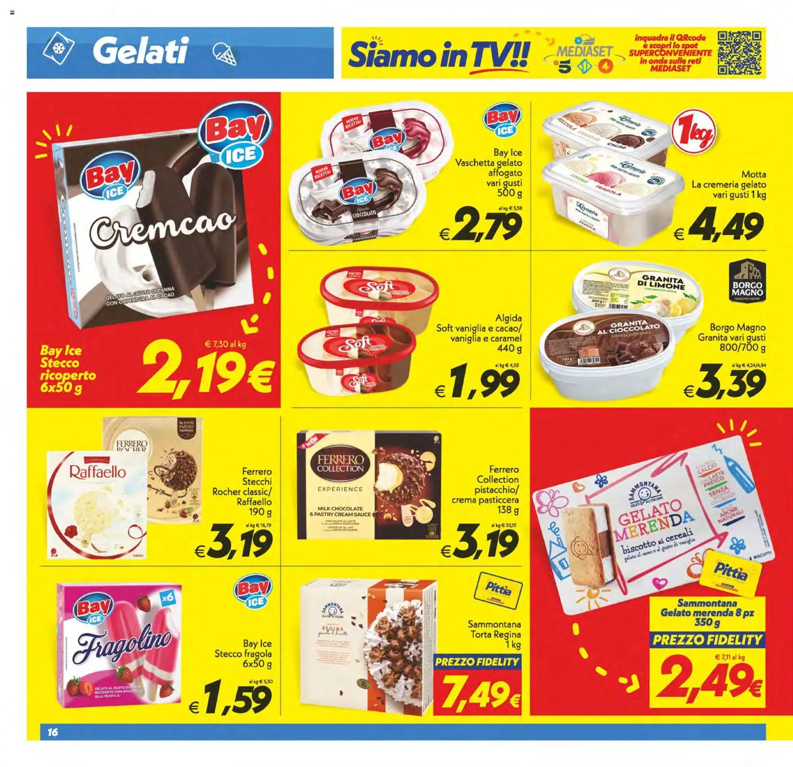 Volantino SuperConveniente del 29.05.2026 | Pagina: 16 | Prodotti: Cereali, Panna, Limone, Torta
