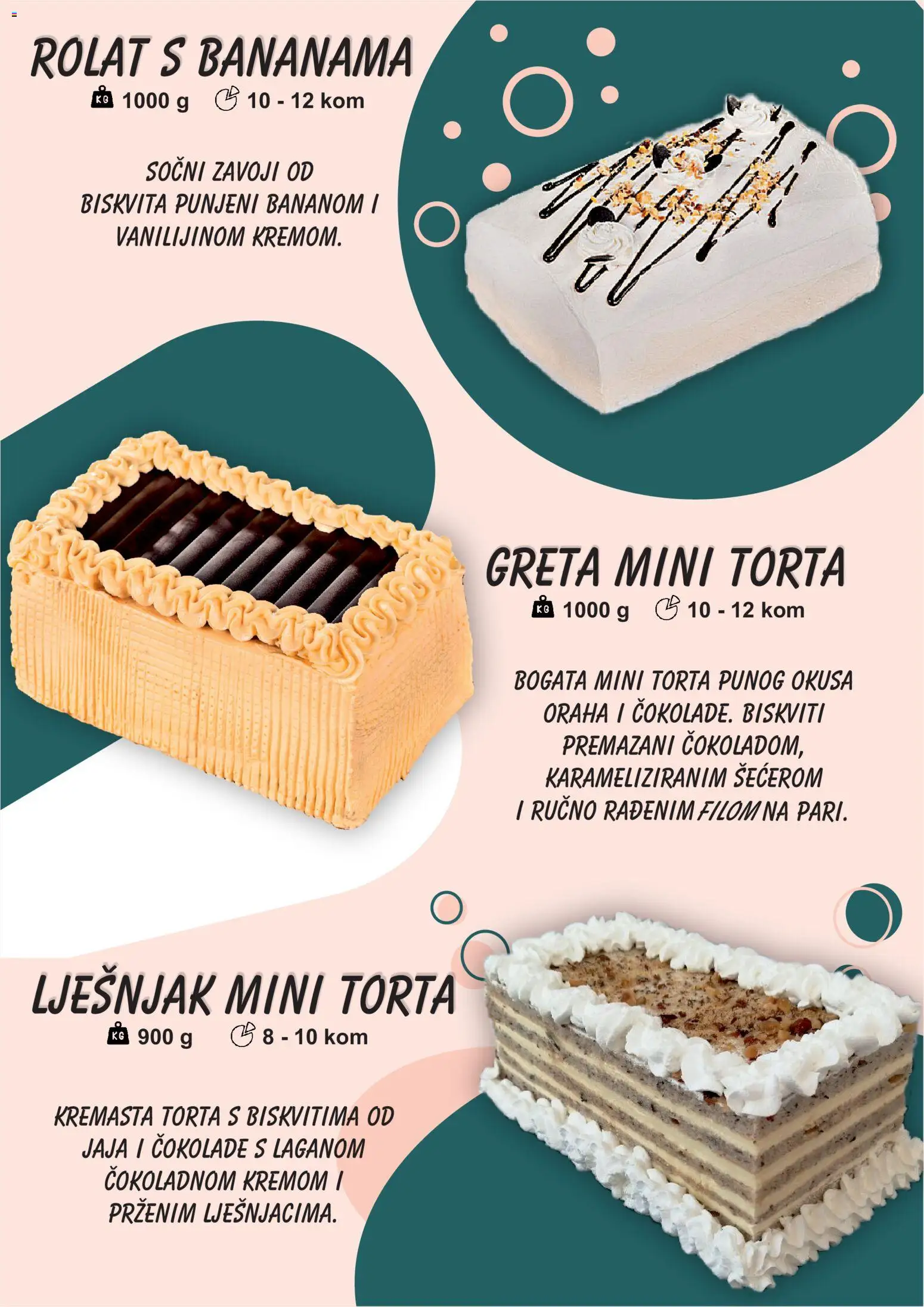 Boso katalog | vrijedi od 01.01.2026 | Stranica: 4 | Proizvodi: Jaja, Lješnjak, Torta