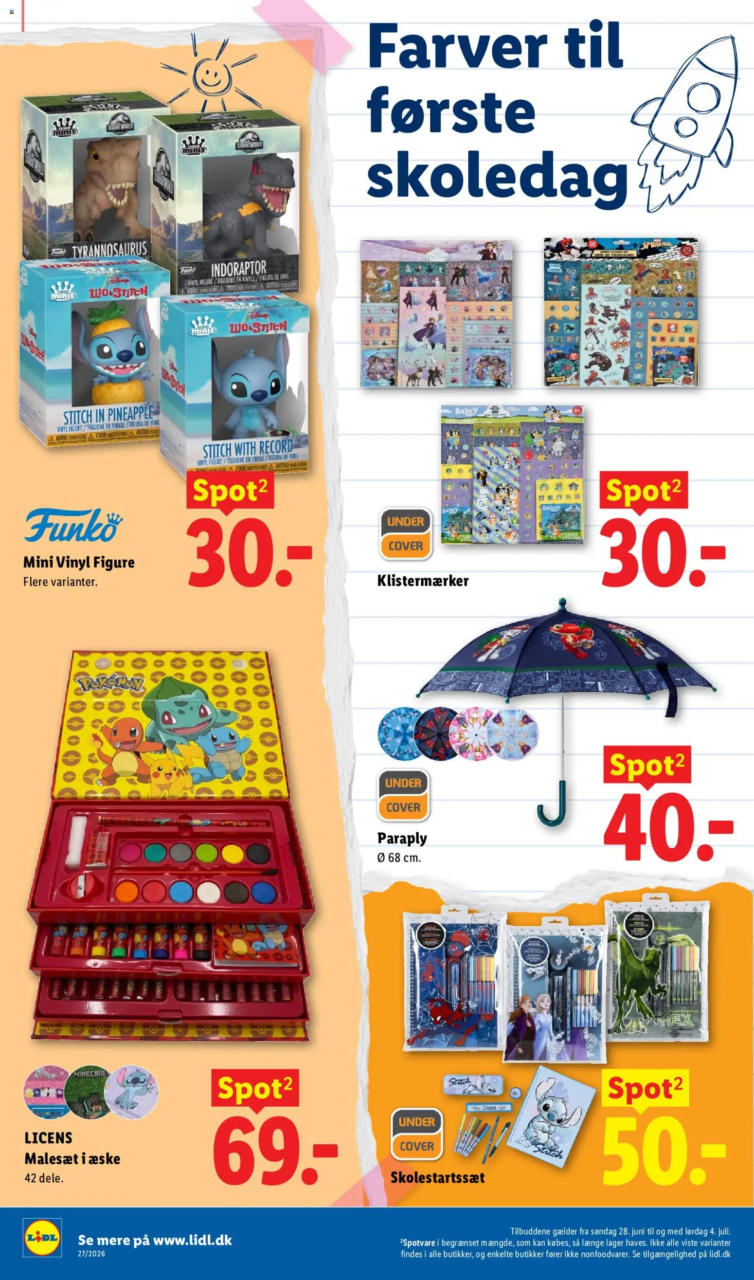 Lidl tilbudsavis – gyldig fra 28/06/2026 | Side: 8 | Produkter: Paraply, Søm