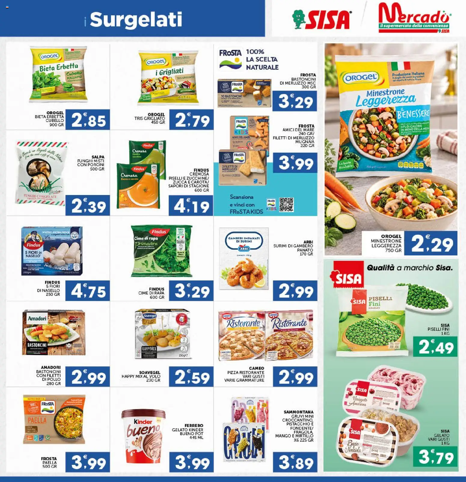 Volantino SISA del 29/10/2026 | Pagina: 9 | Prodotti: Pollo, Mango, Funghi, Fiori