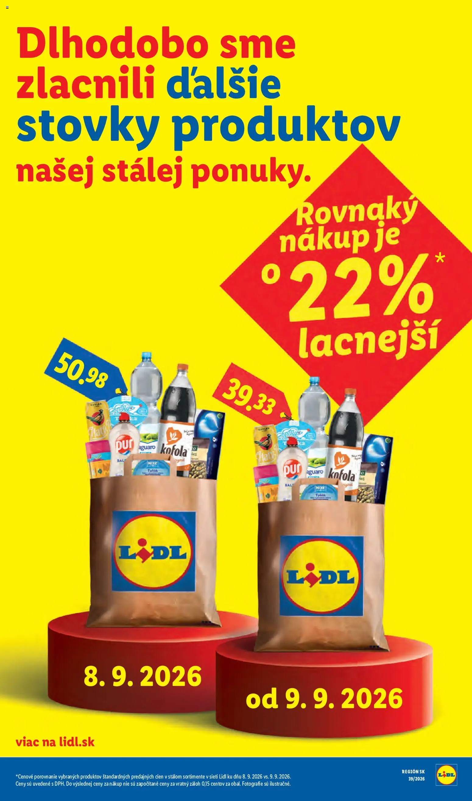 Nové Lidl akcie – leták je platný od 28.09.2026 | Strana: 3