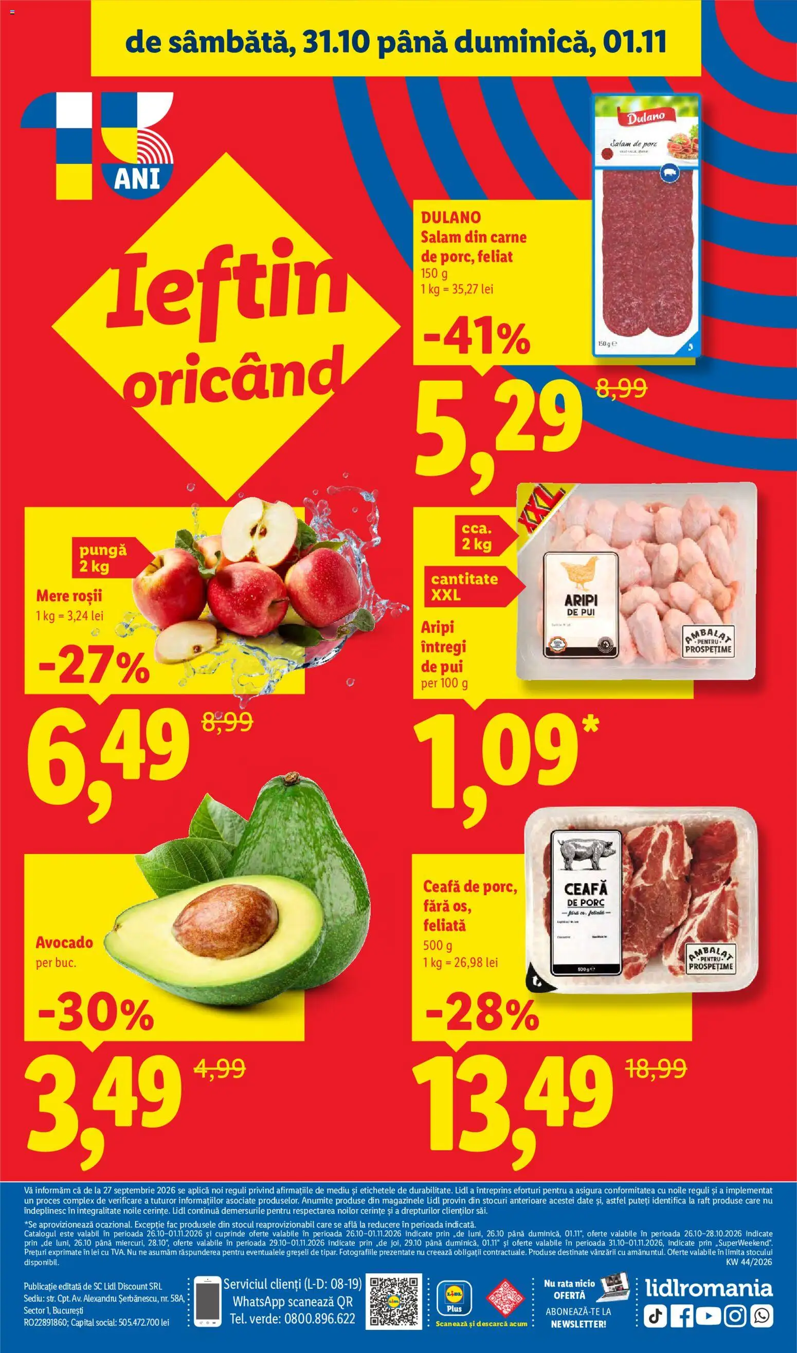 Noul catalog Lidl – valabil de la 26.10.2026 | Pagină: 78