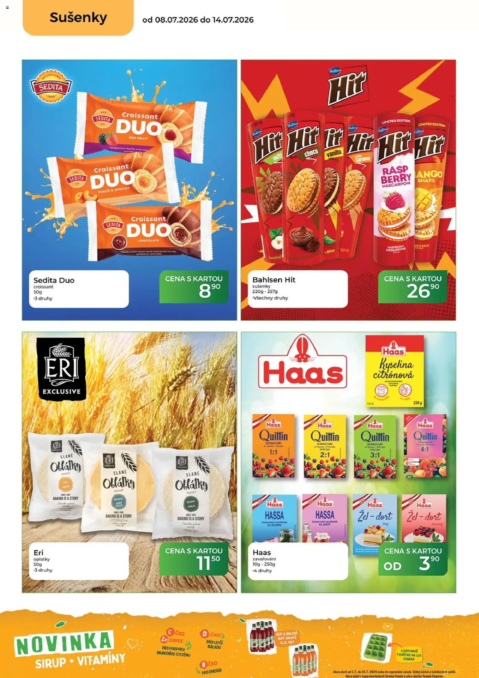 Tamda Foods leták od 08.07.2026 | Strana: 32 | Produkty: Vitamíny, Tvořítko na led, Dort, Tvořítko