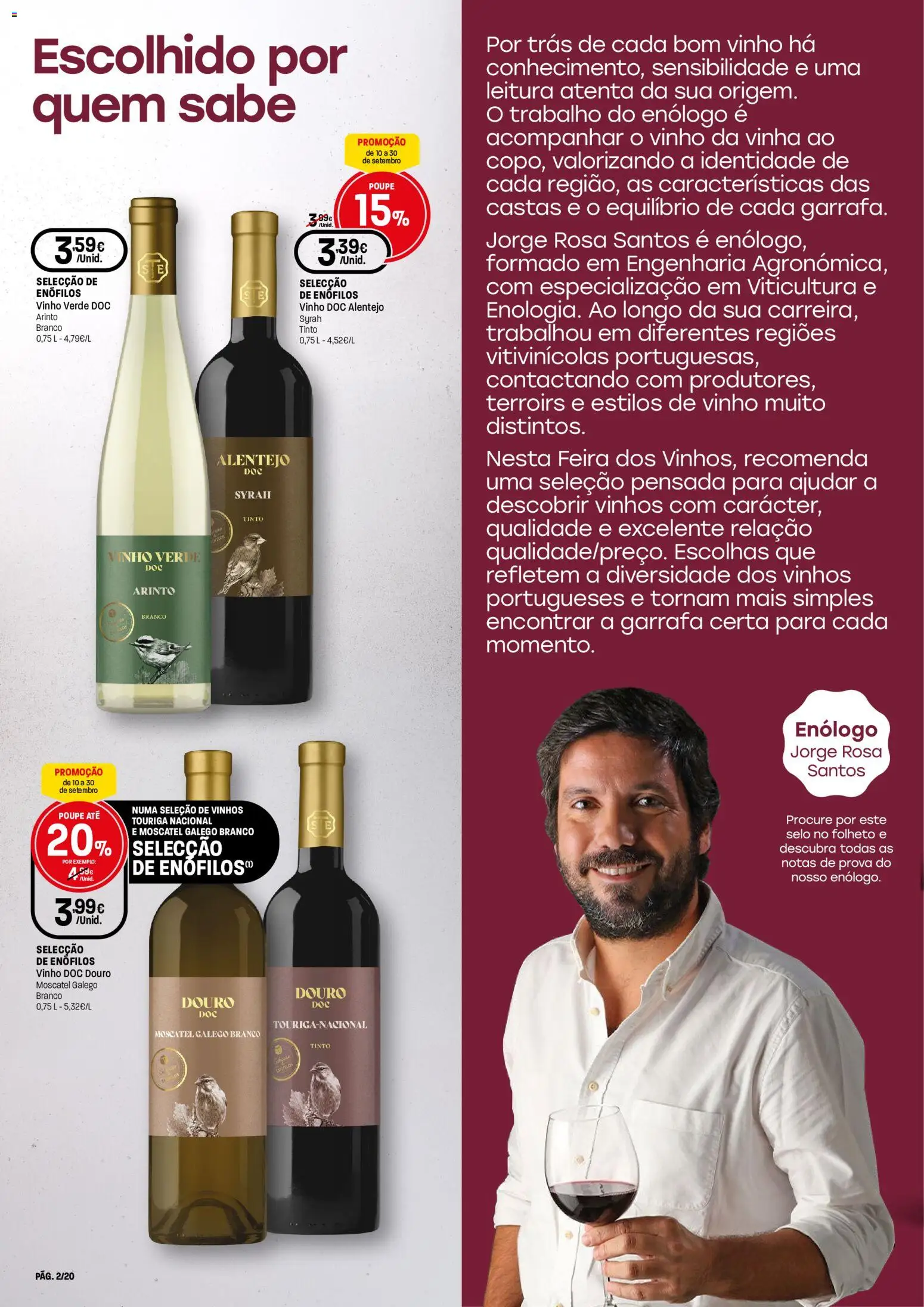 Intermarché folheto Especial Vinhos Contact │ válido de 10/09/2026 | Página: 2