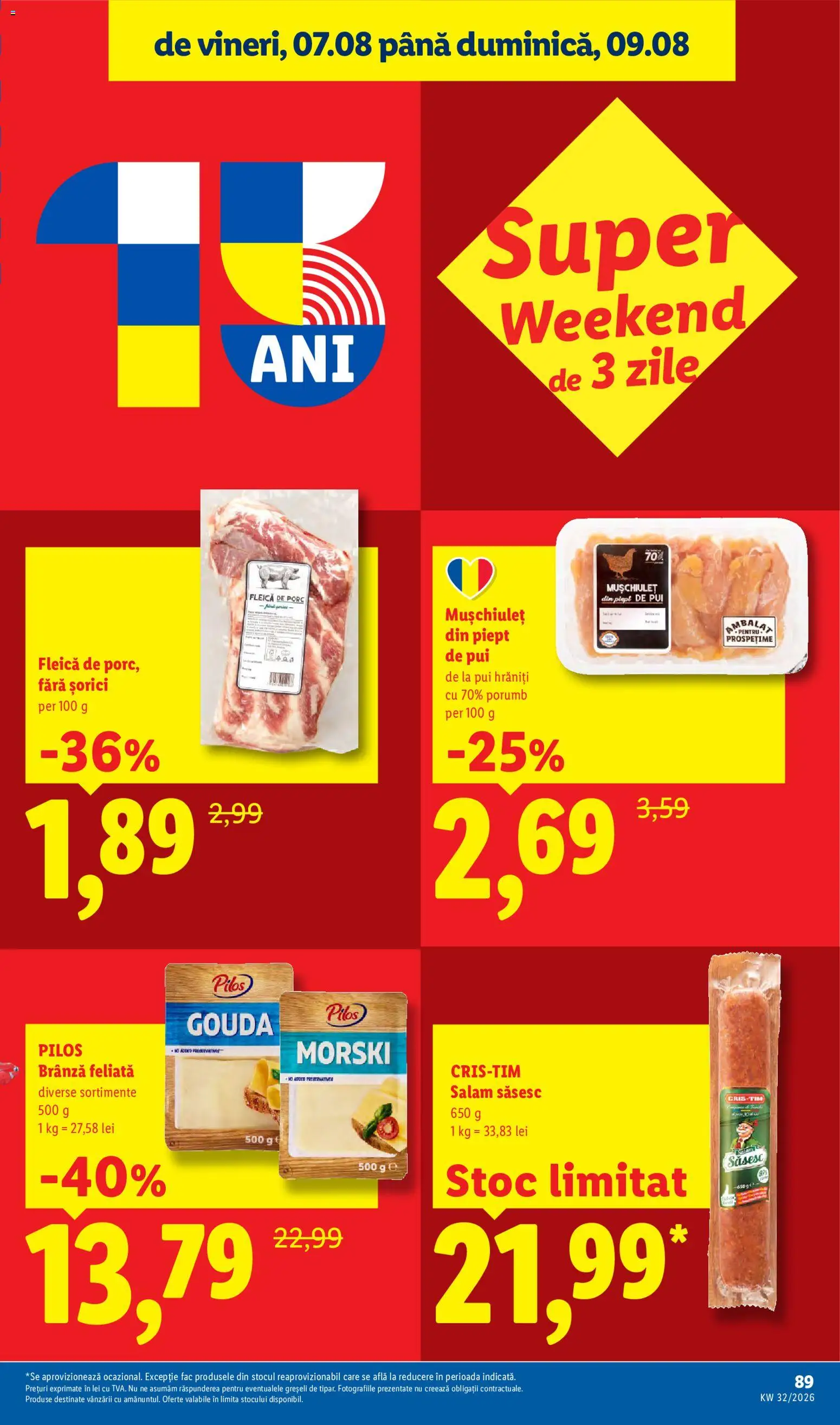 Noul catalog Lidl – valabil de la 03.08.2026 | Pagină: 89