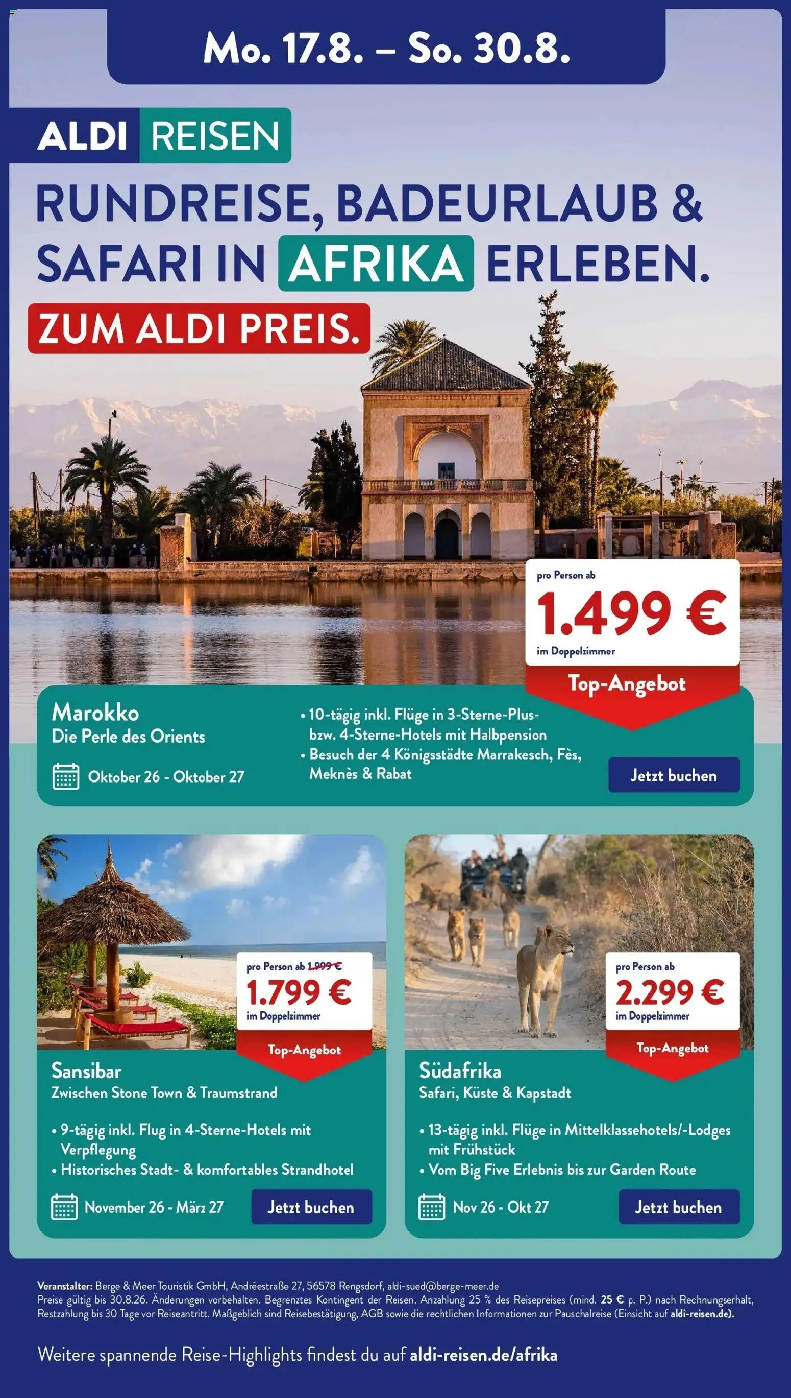Aldi Süd Aktueller Prospekt (ab 24.08.2026) zum Blättern | Seite: 30