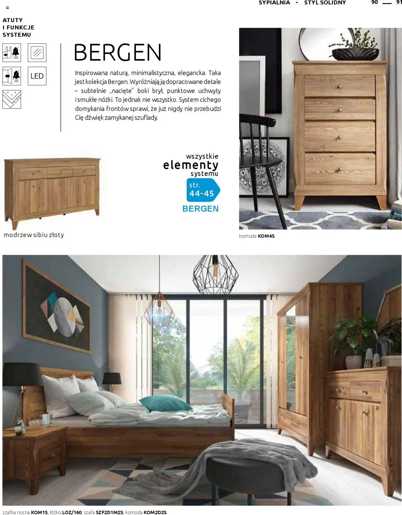 Black Red White Gazetka - Katalog rodzinnych wnętrz od 24.05.2024 | Strona: 91 | Produkty: Łóżko, Szafa, Komoda