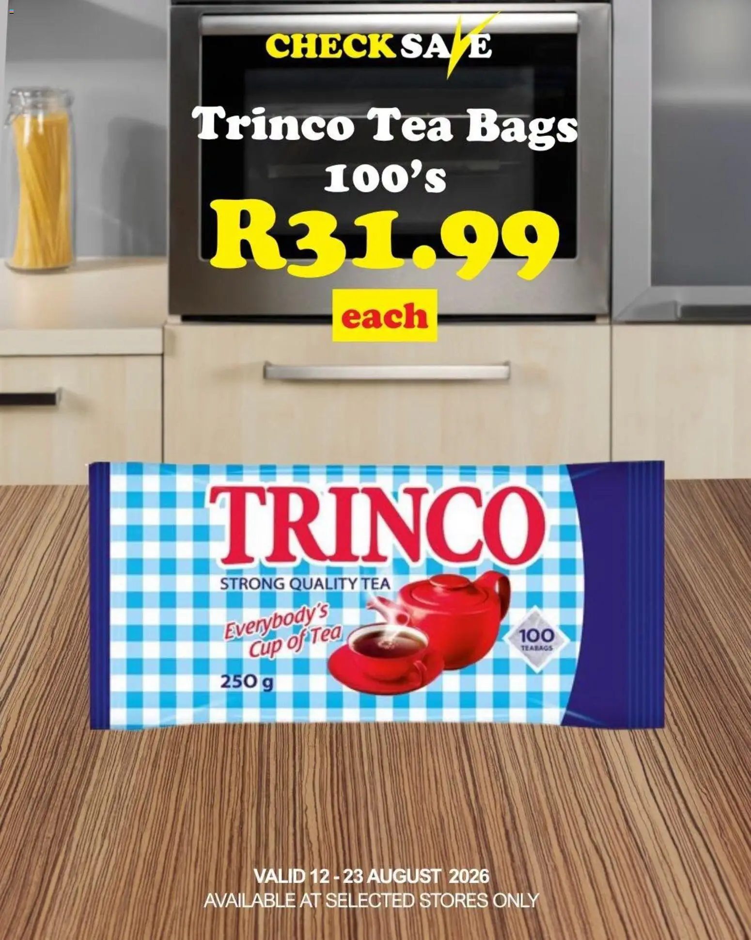 New Check Save catalogue – valid from 12/08/2026 | Page: 8 | Products: Tea