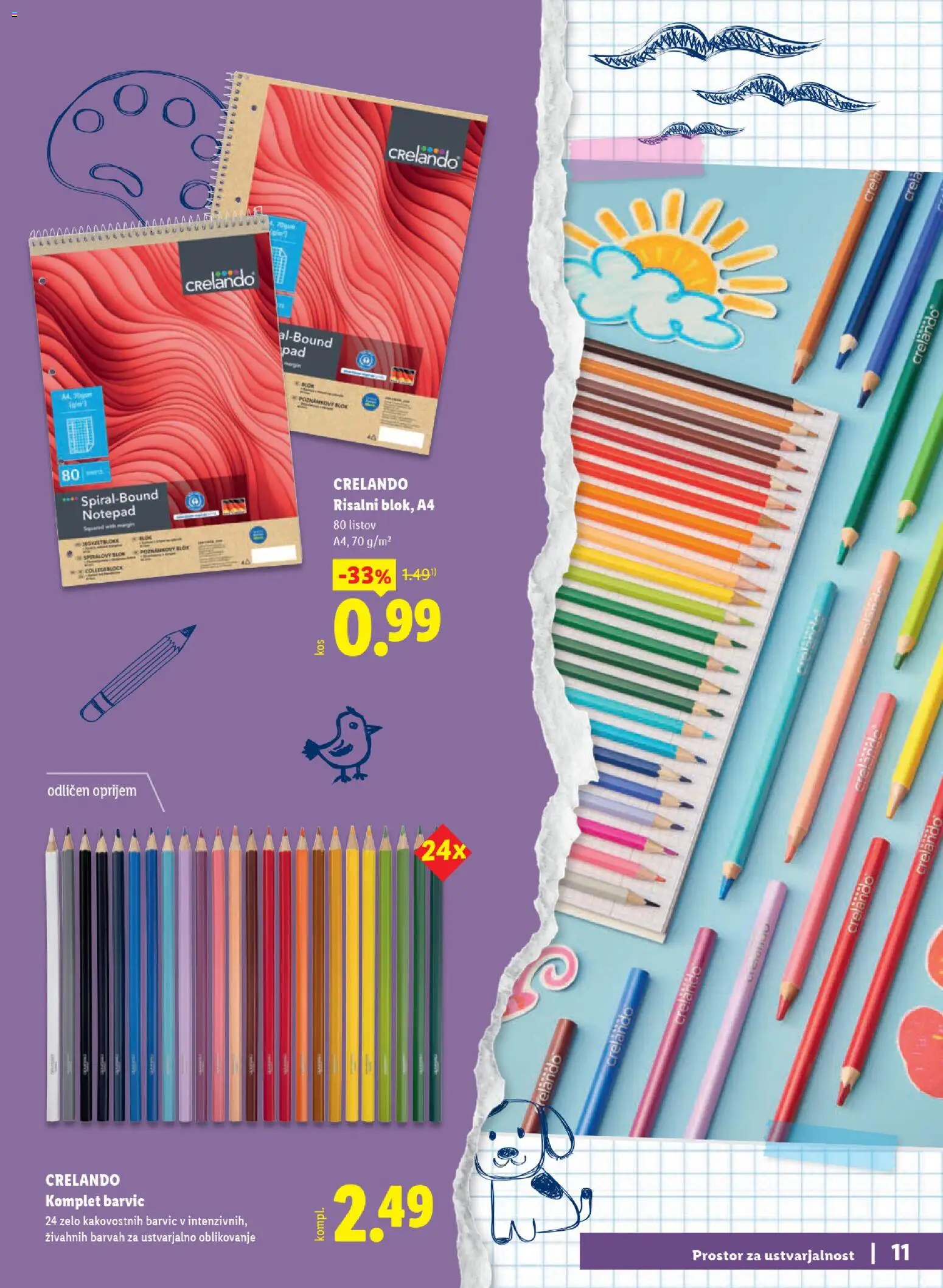Novi Lidl katalog ponudbe – veljaven od 29.06.2026 | Stran: 11 | Izdelki: Blok