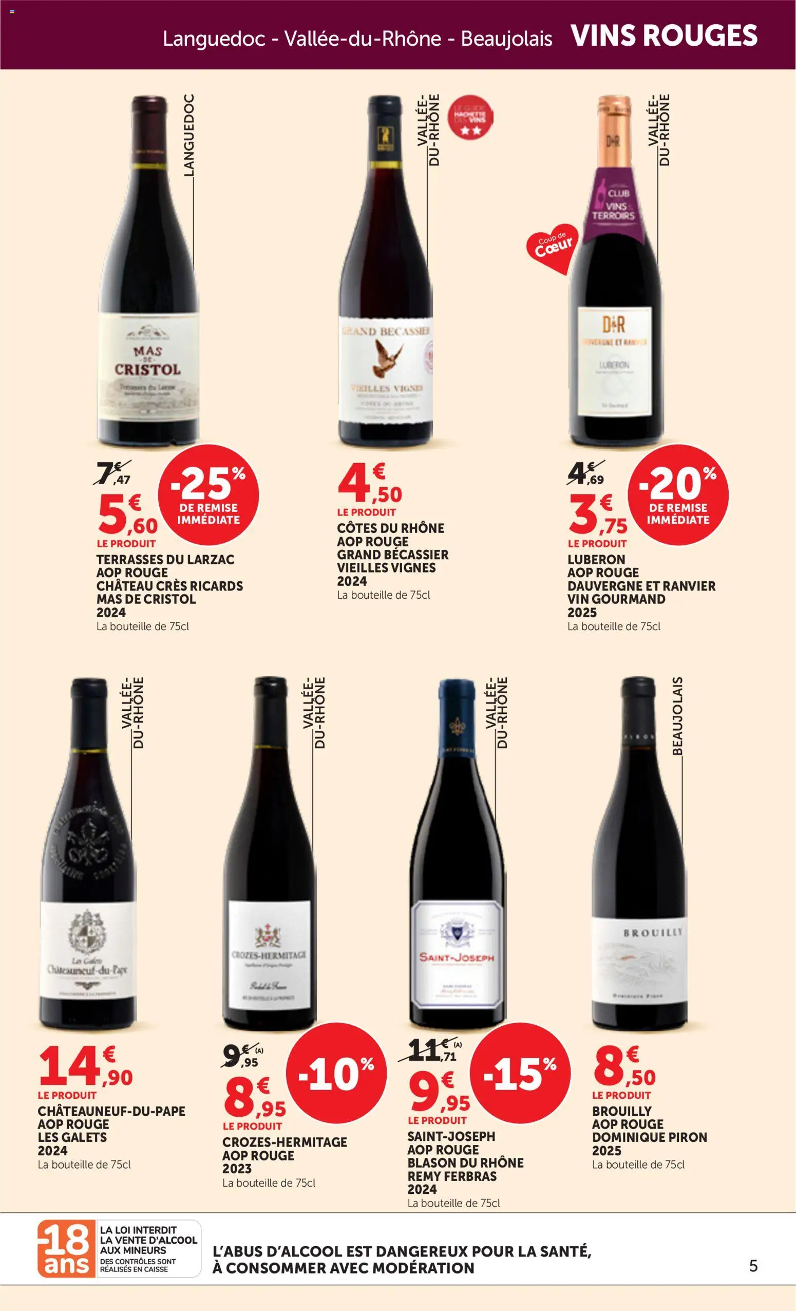 {H1} | Page: 5 | Produits: Brouilly, Bouteille, Vin