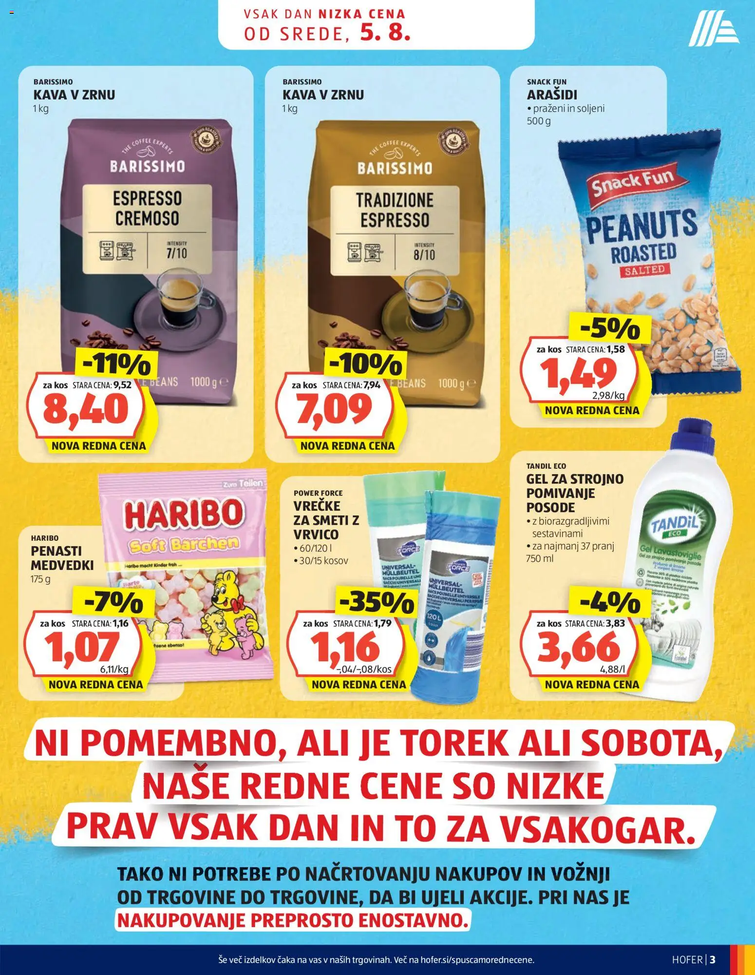 Novi Hofer katalog ponudbe – veljaven od 05.08.2026 | Stran: 3