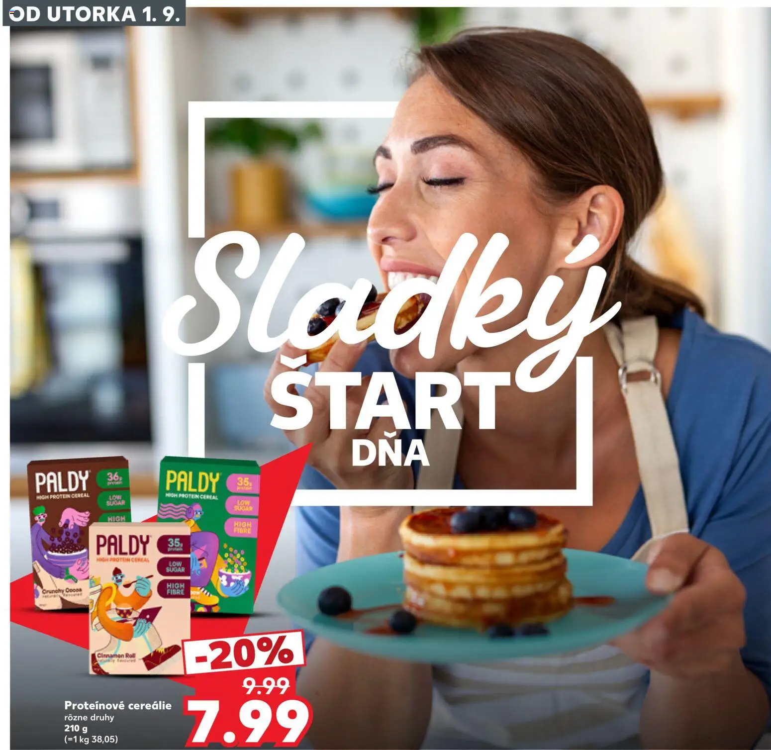 Kaufland SK akciós ujság - amely érvényes a következő dátumtól: 2026.09.01. | Oldal: 10 | Termékek: Protein