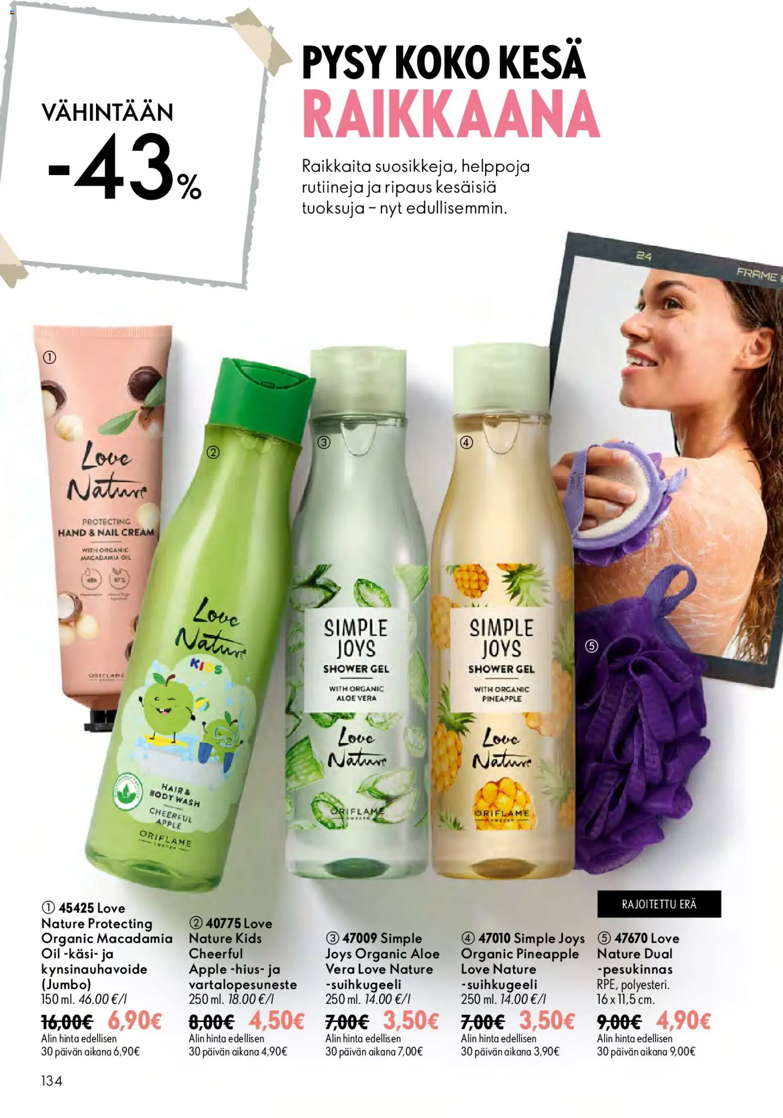 Oriflame - Esite 10 – voimassa 15/07/2026 alkaen | Sivu: 134